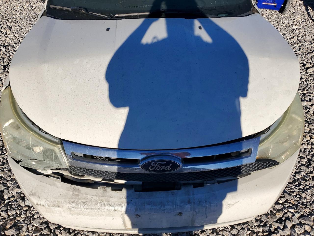 2011 Ford Focus Sel White vin: 1FAHP3HN7BW107262