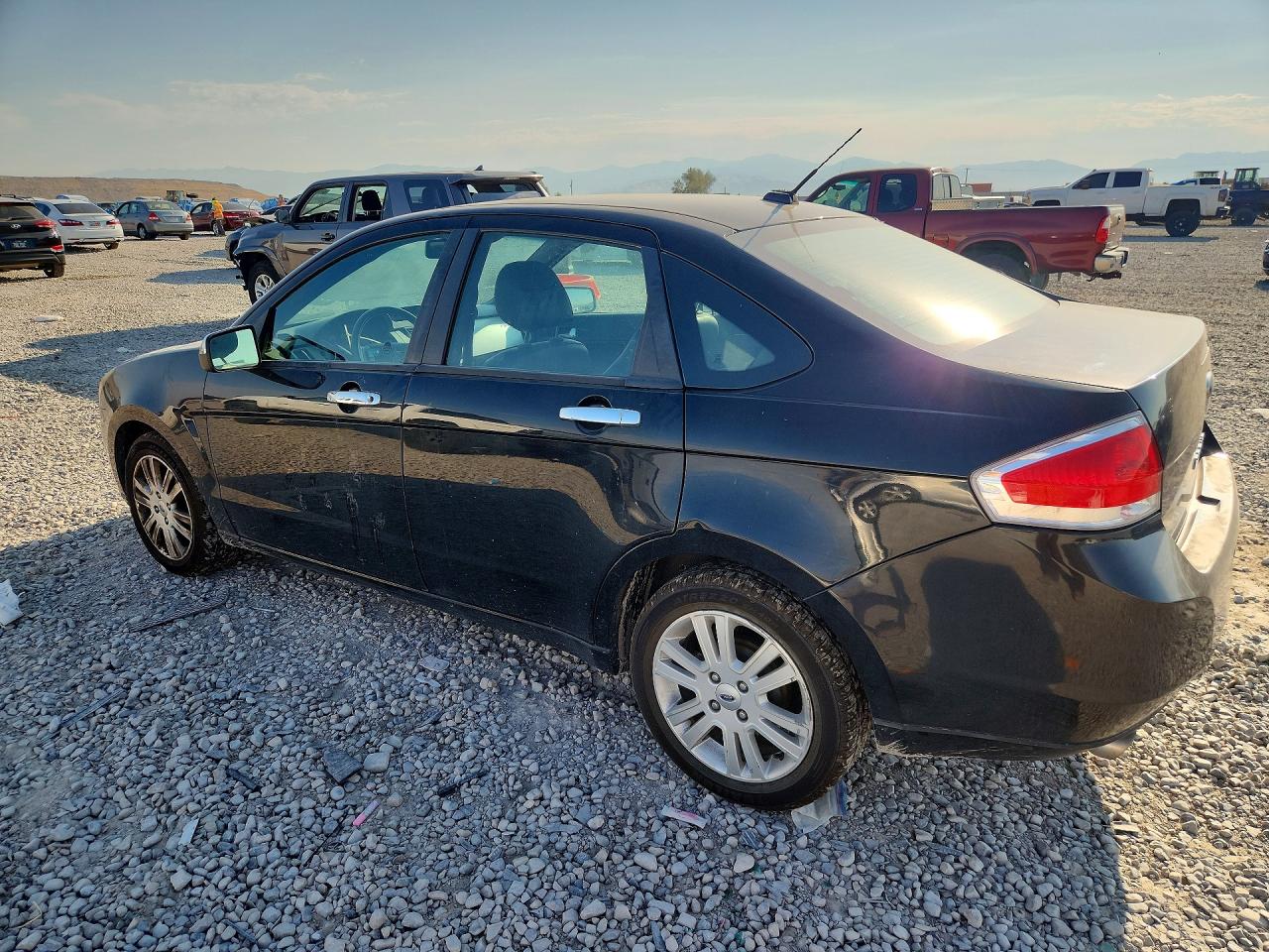 2011 Ford Focus Sel Black vin: 1FAHP3HN9BW107084