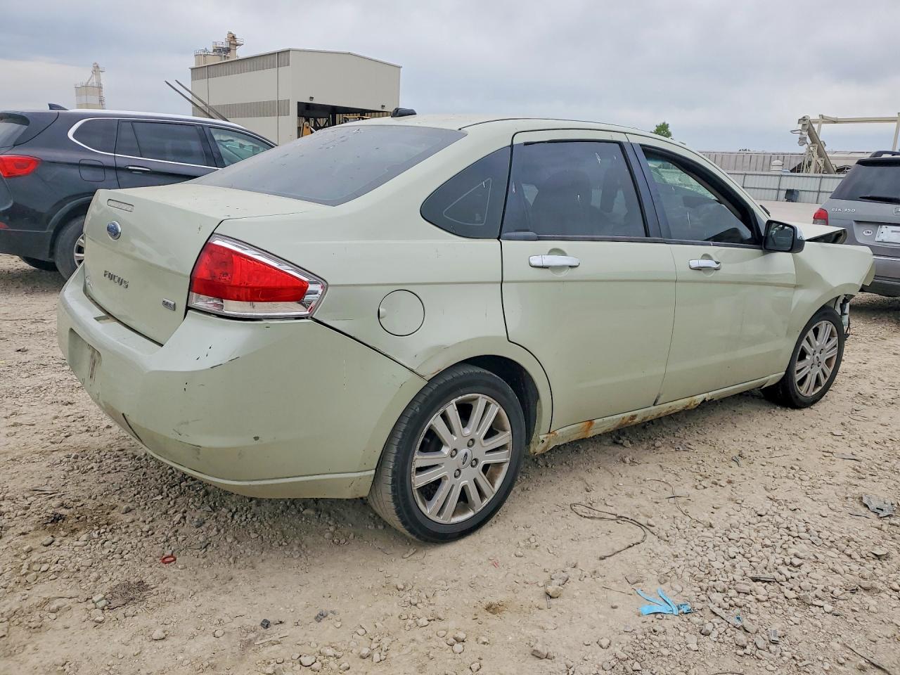 2011 Ford Focus Sel Green vin: 1FAHP3HN9BW165356