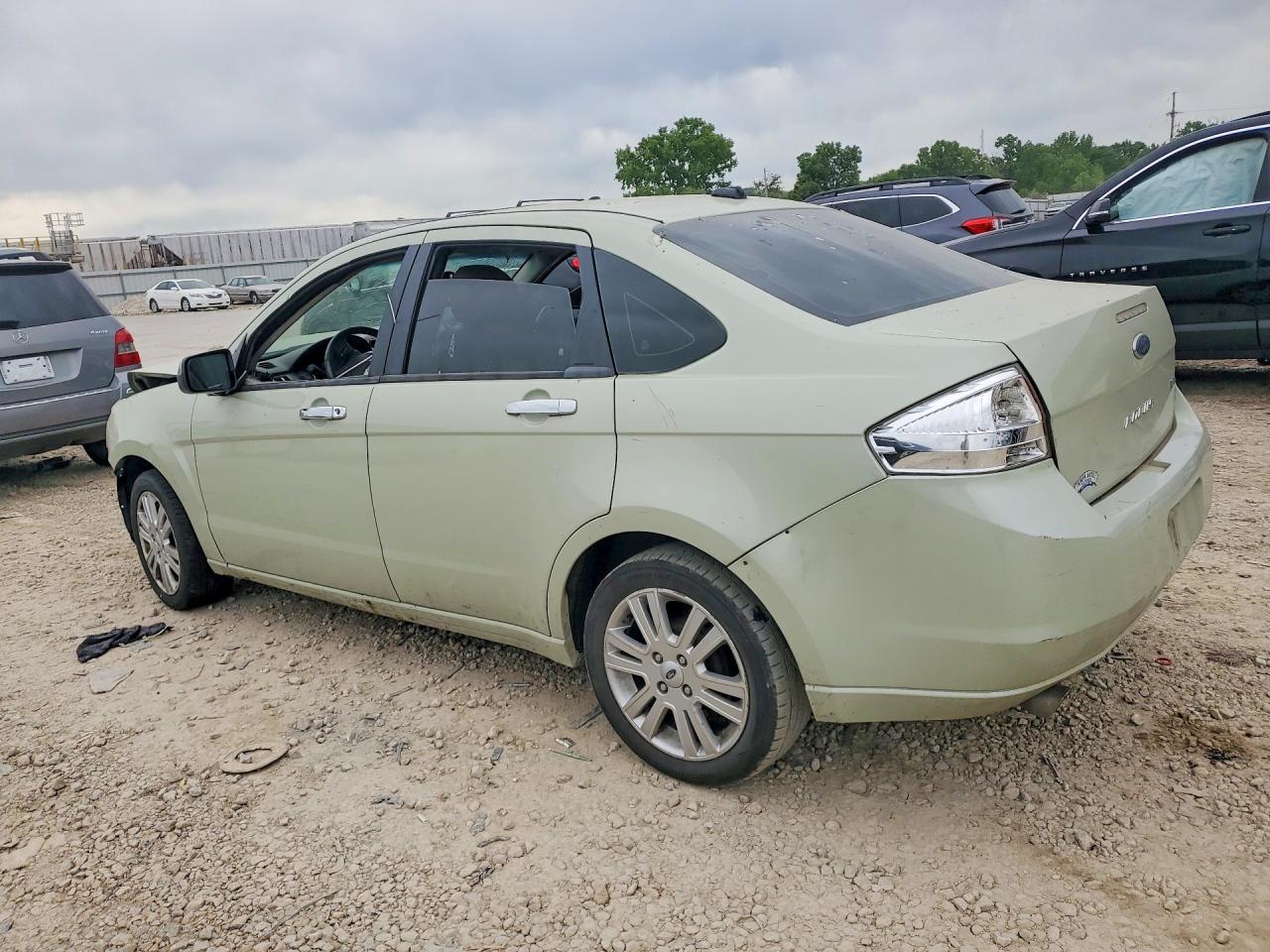 2011 Ford Focus Sel Green vin: 1FAHP3HN9BW165356