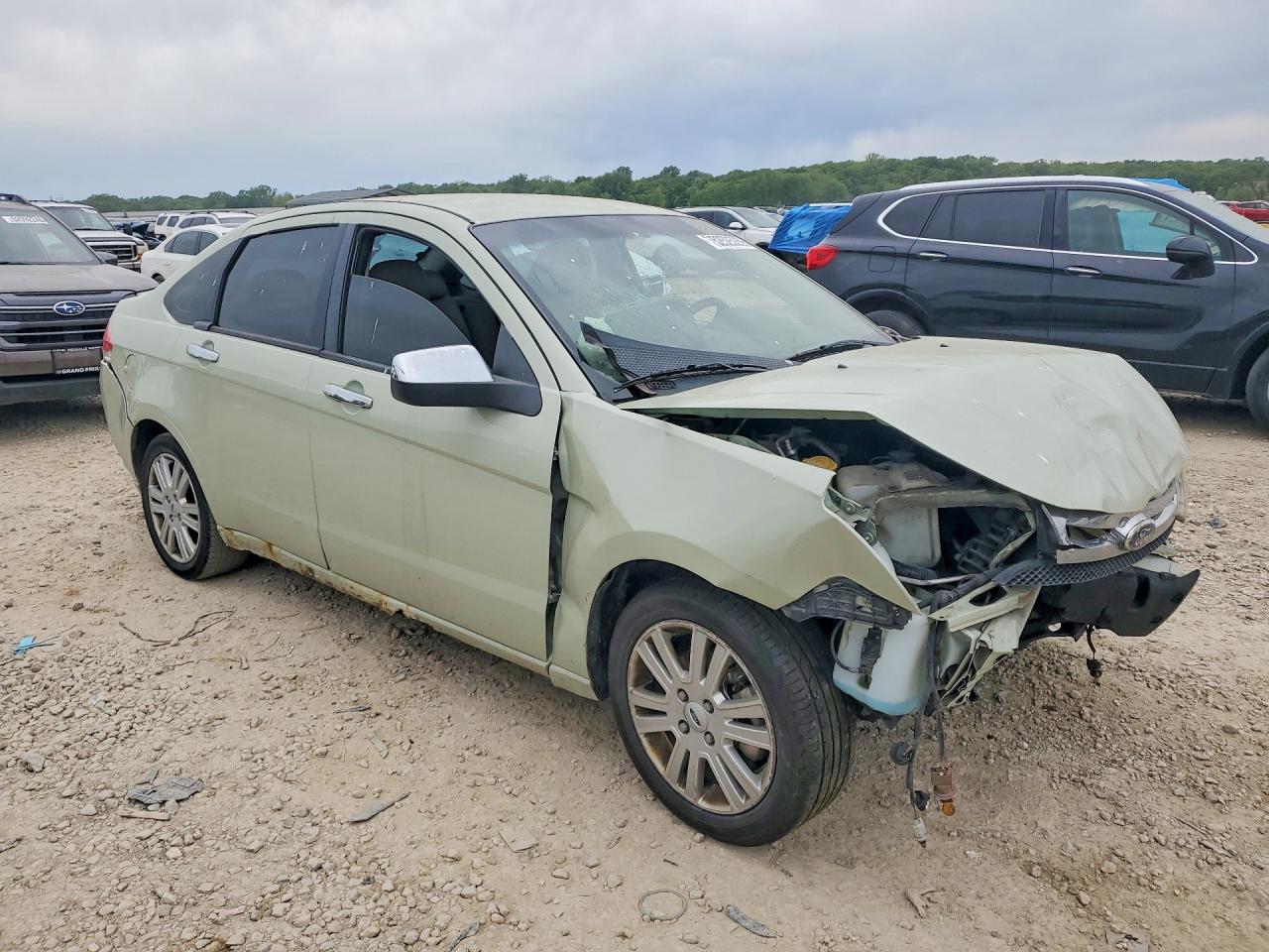 2011 Ford Focus Sel Green vin: 1FAHP3HN9BW165356