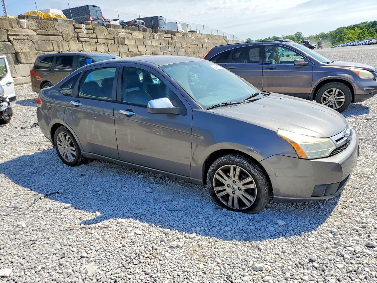 2010 Ford Focus Sel Gray vin: 1FAHP3HNXAW107075