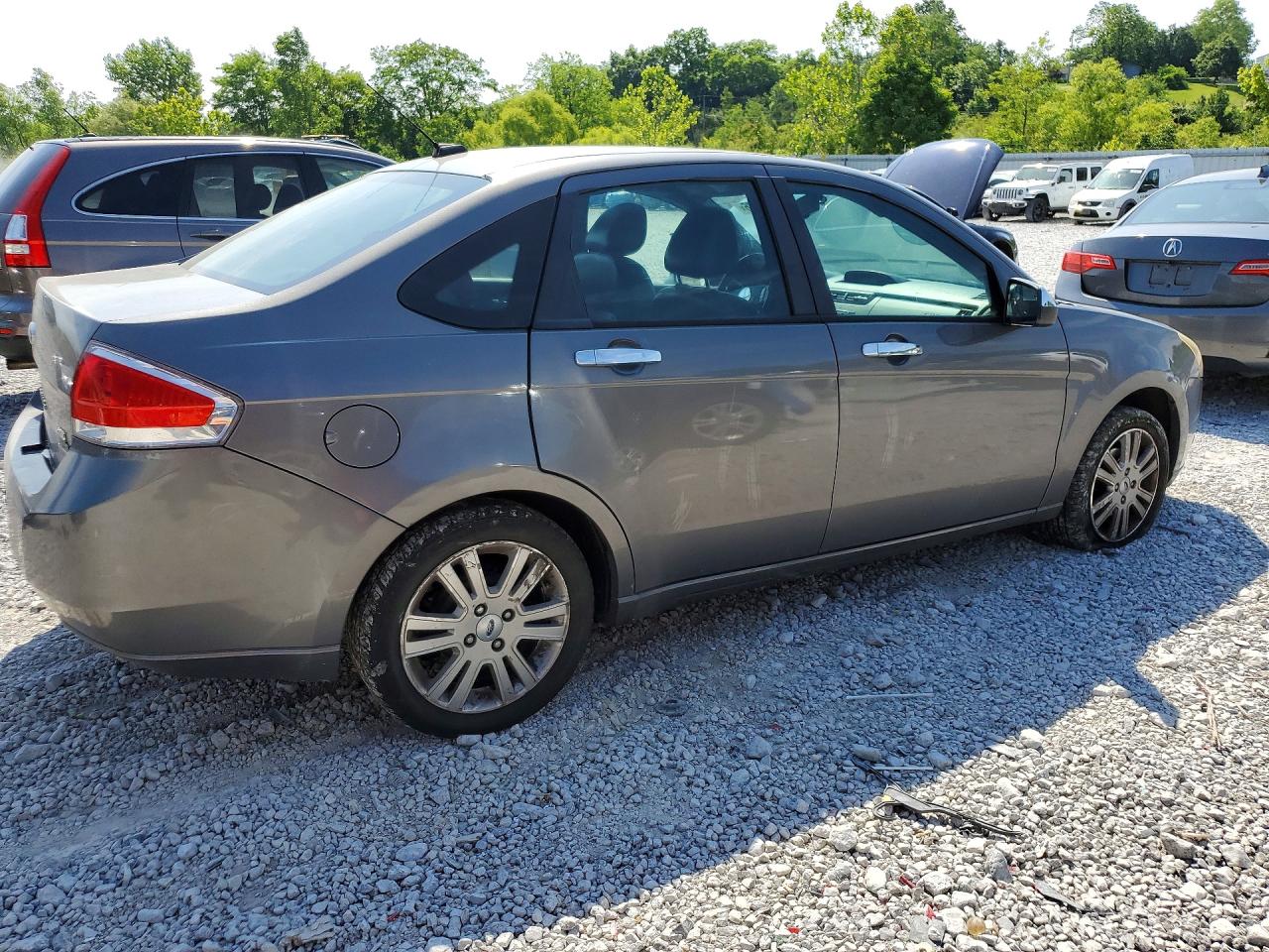 2010 Ford Focus Sel Gray vin: 1FAHP3HNXAW107075