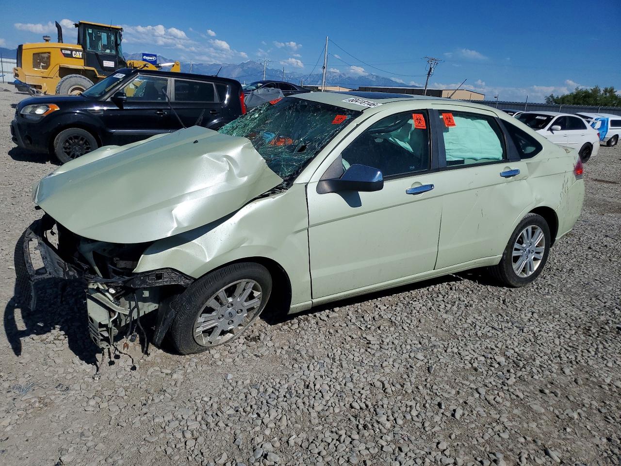 2010 Ford Focus Sel Green vin: 1FAHP3HNXAW146099