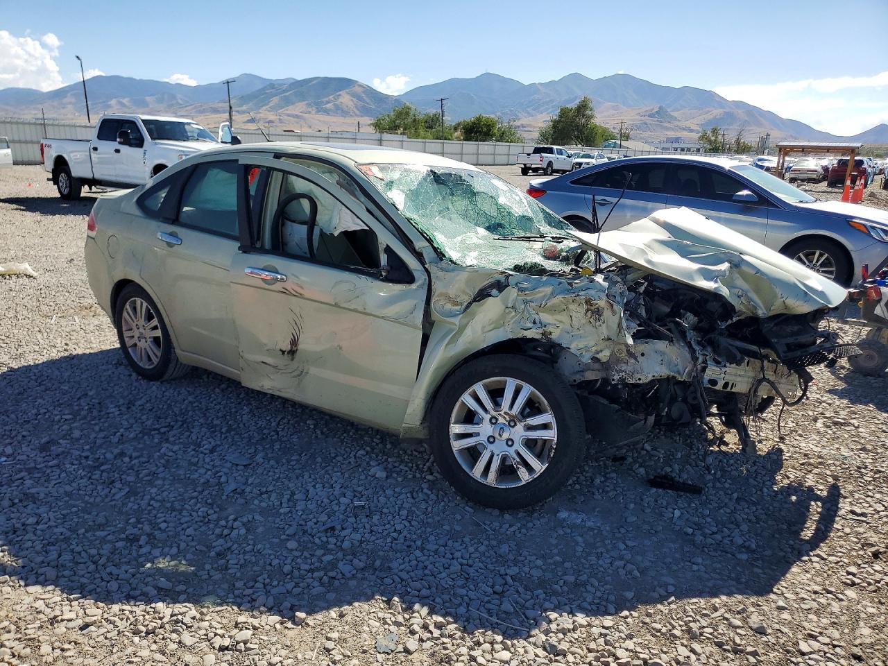 2010 Ford Focus Sel Green vin: 1FAHP3HNXAW146099