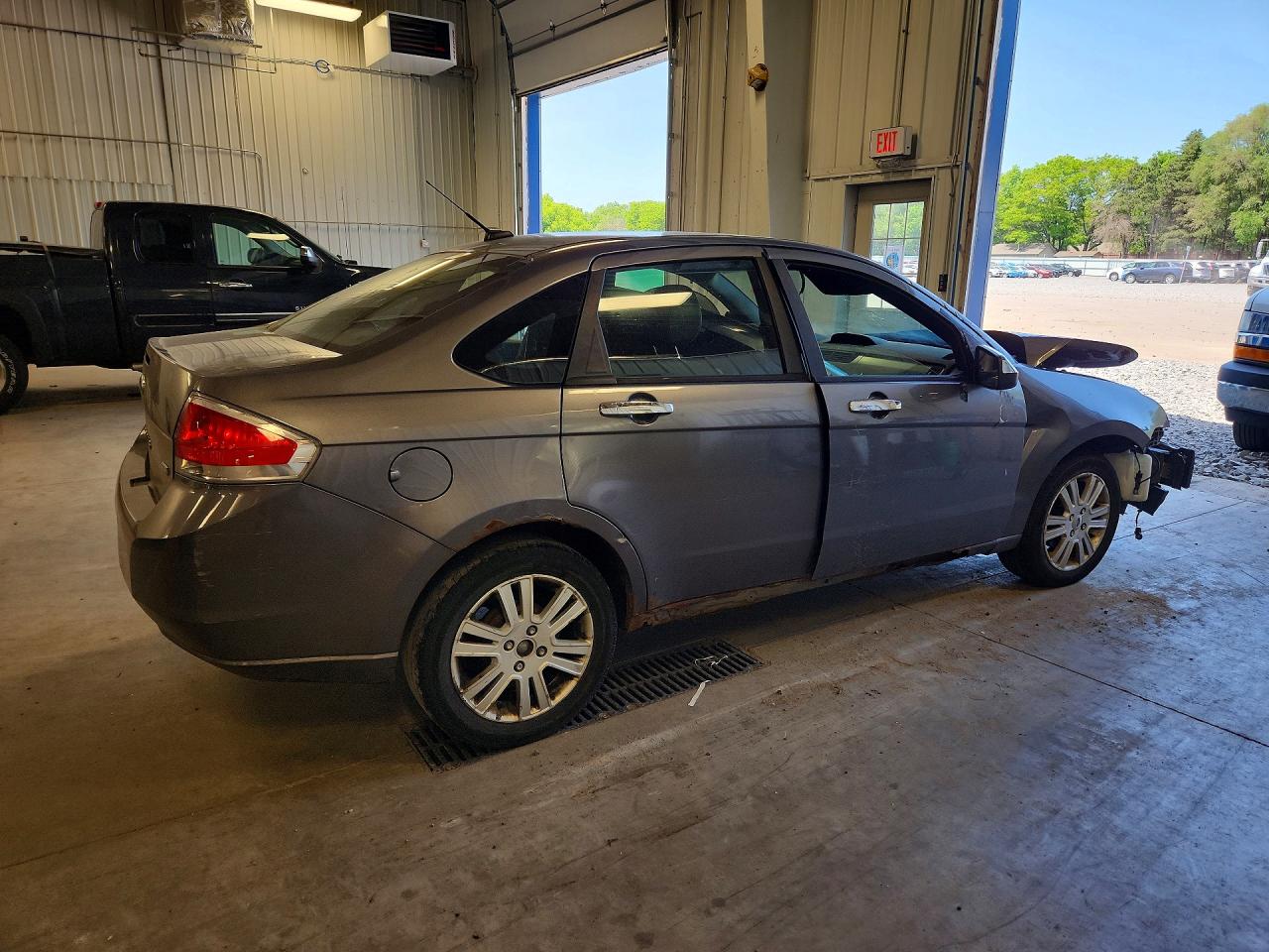 2010 Ford Focus Sel Gray vin: 1FAHP3HNXAW233310
