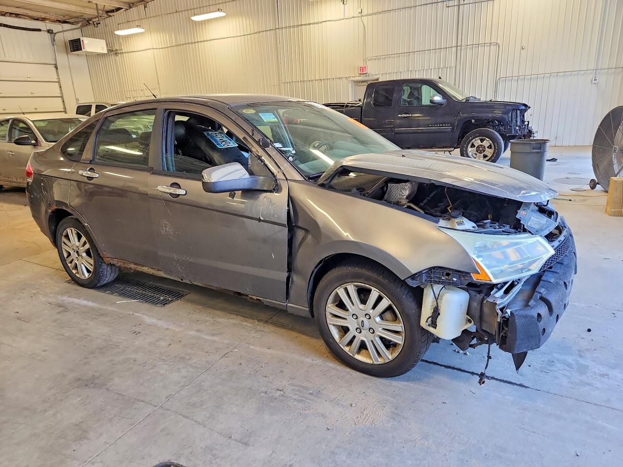 2010 Ford Focus Sel Gray vin: 1FAHP3HNXAW233310