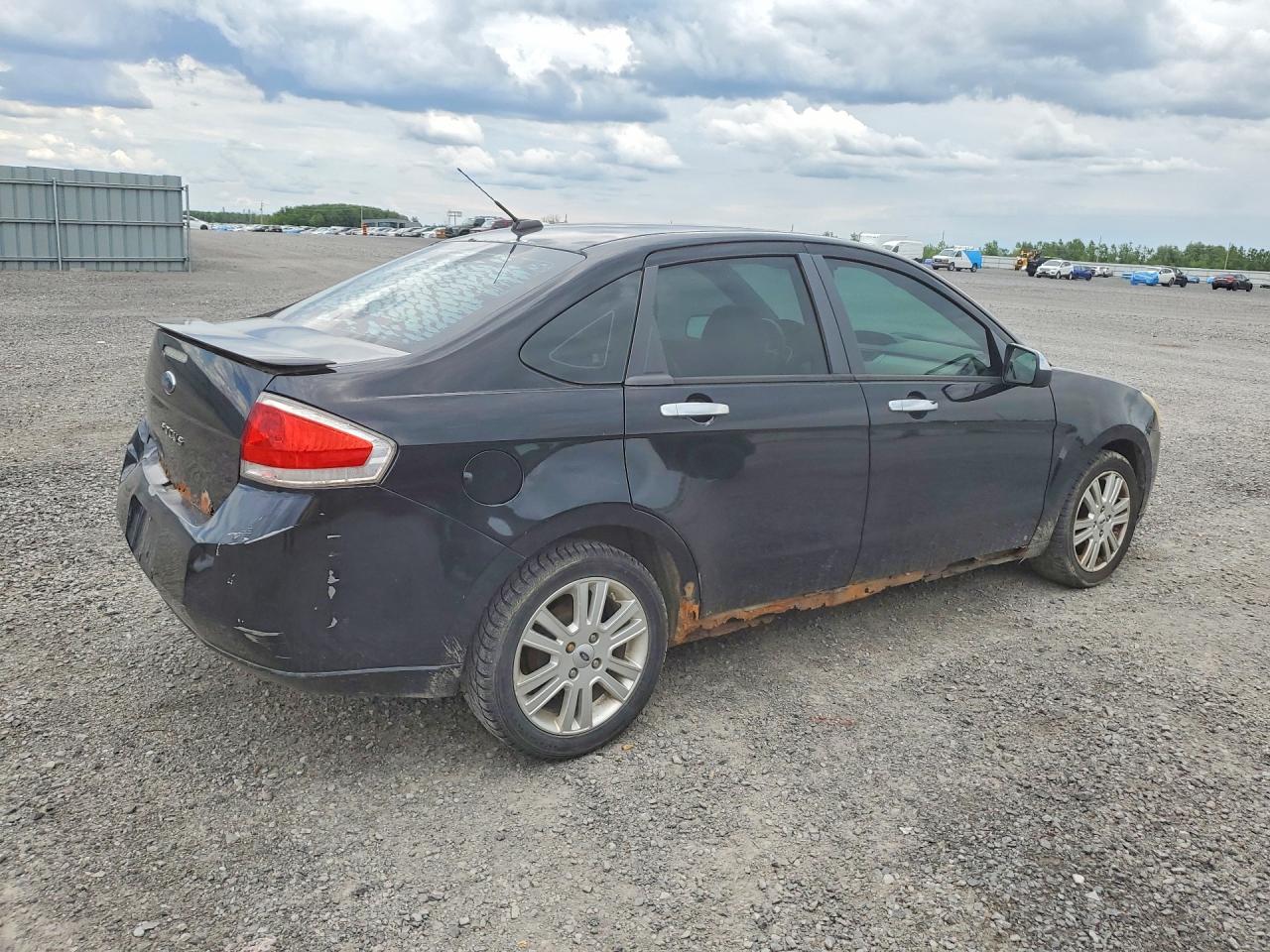 2011 Ford Focus Sel Black vin: 1FAHP3HNXBW154155