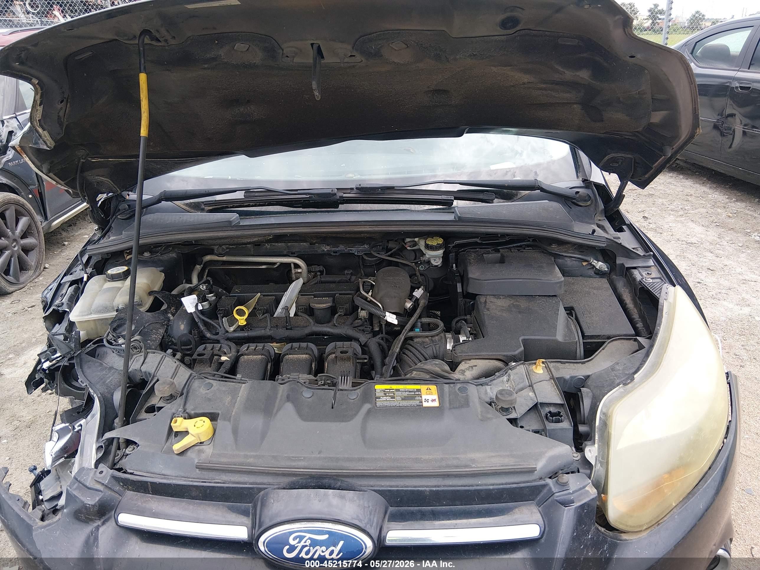 2012 Ford Focus Titanium Black vin: 1FAHP3J21CL151373