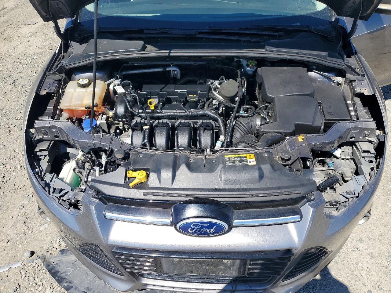 2012 Ford Focus Titanium Gray vin: 1FAHP3J21CL422870