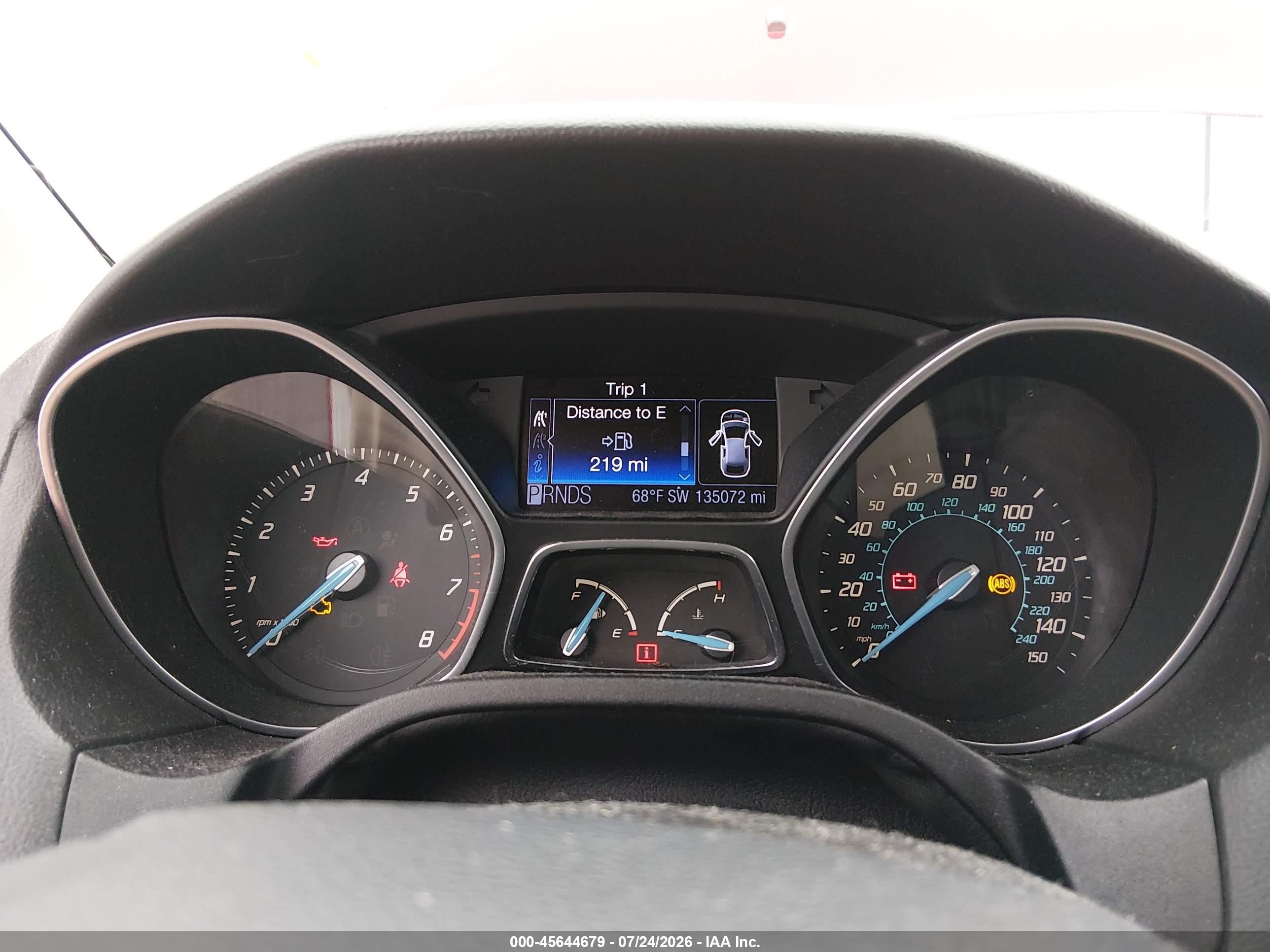 2012 Ford Focus Titanium Красный vin: 1FAHP3J21CL467145