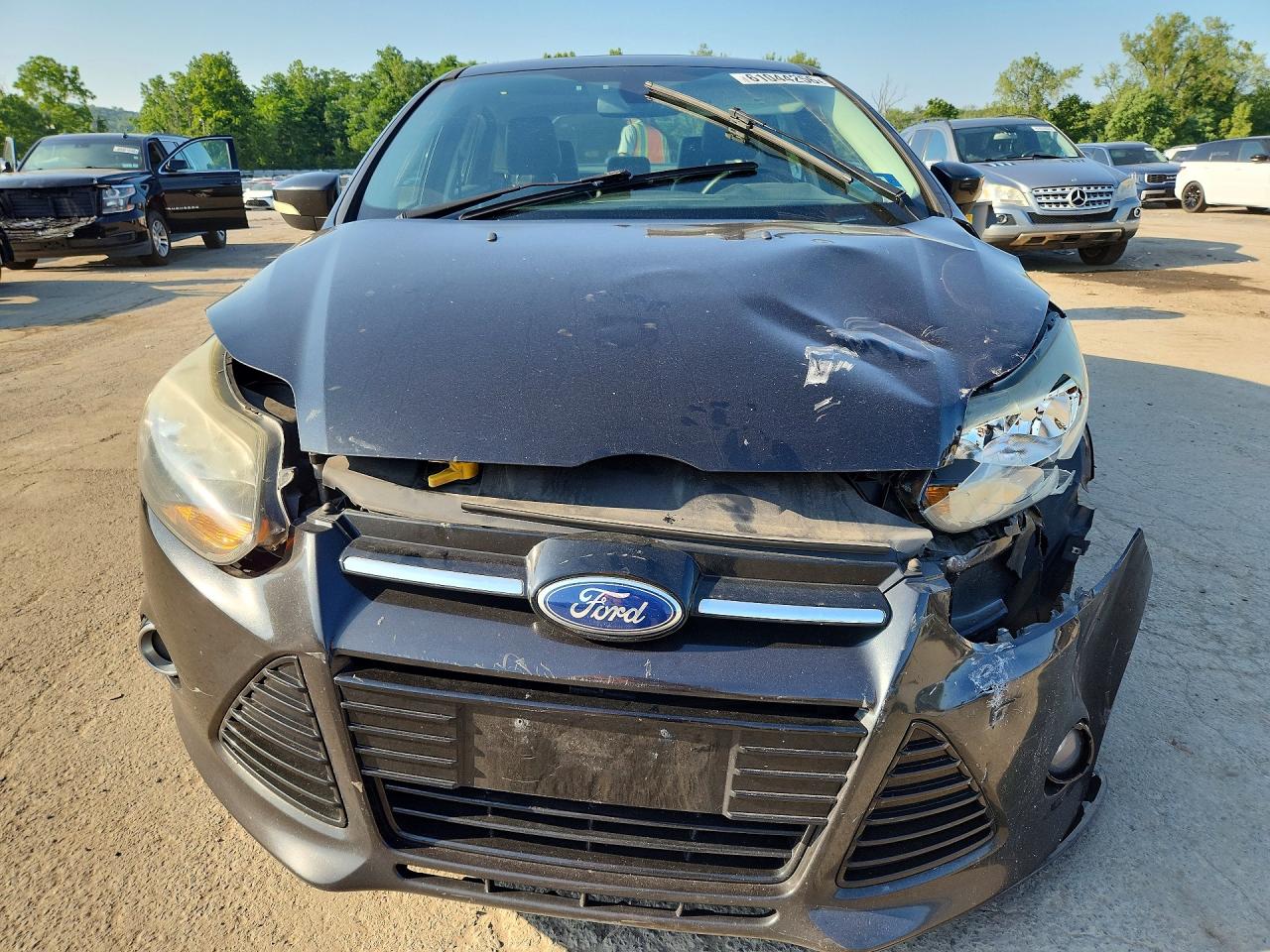 2012 Ford Focus Titanium Charcoal vin: 1FAHP3J23CL313147