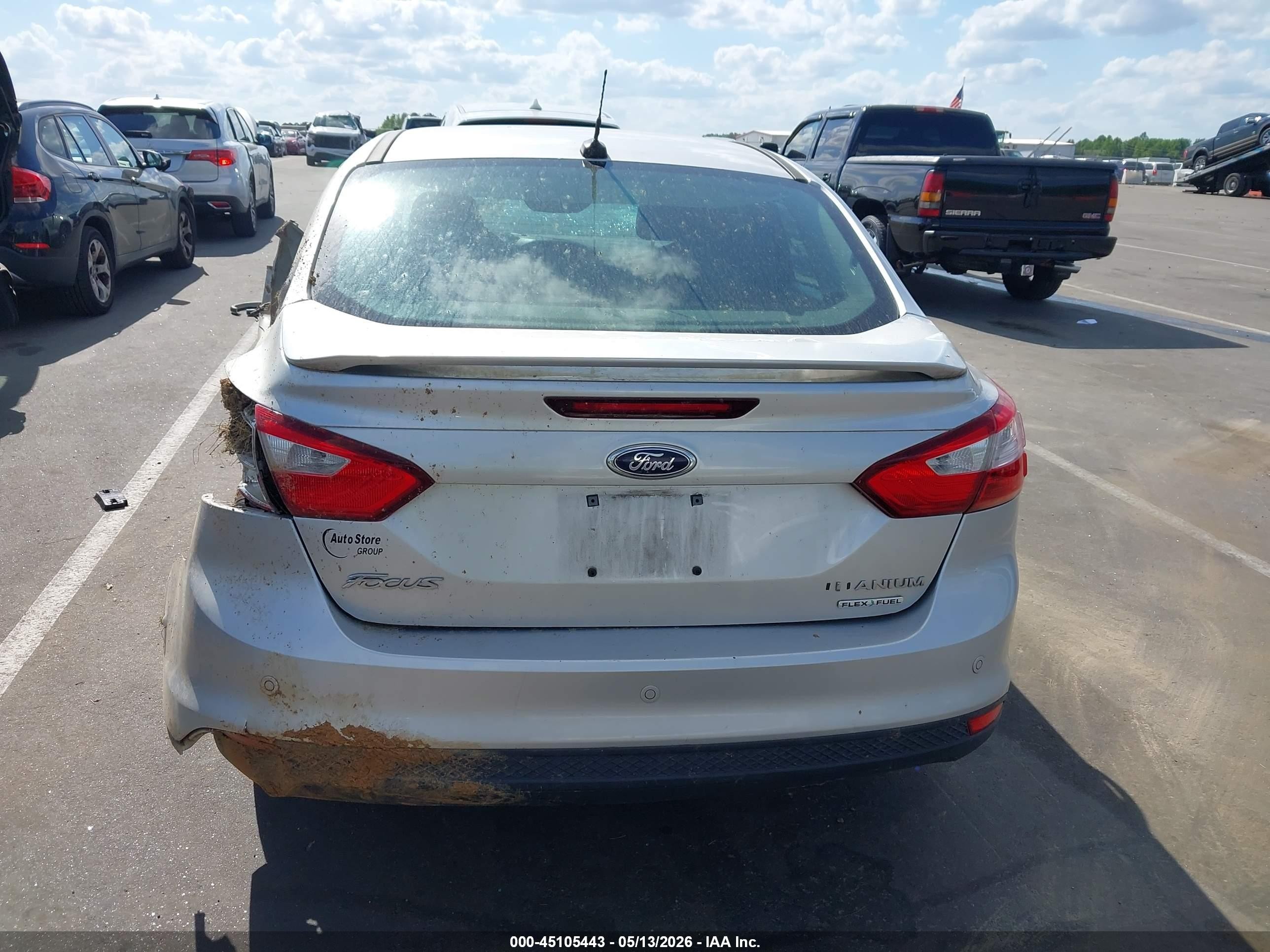 2012 Ford Focus Titanium Silver vin: 1FAHP3J23CL479846