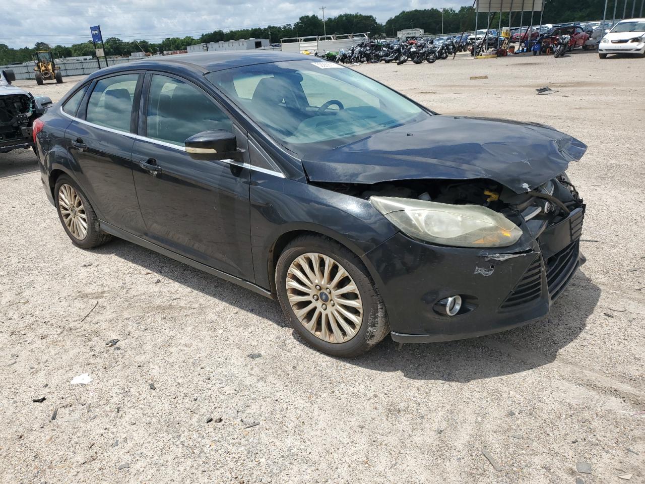 2012 Ford Focus Titanium Black vin: 1FAHP3J24CL407778