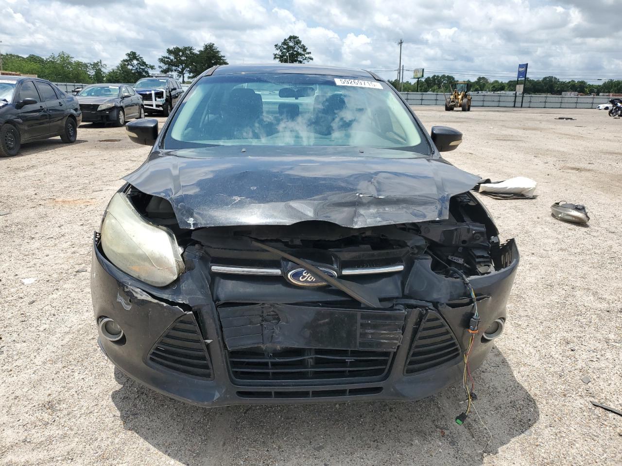 2012 Ford Focus Titanium Black vin: 1FAHP3J24CL407778
