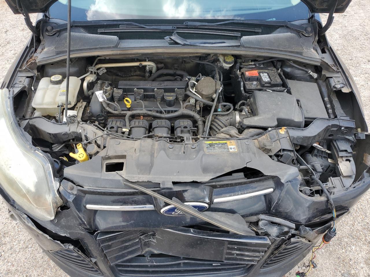 2012 Ford Focus Titanium Black vin: 1FAHP3J24CL407778