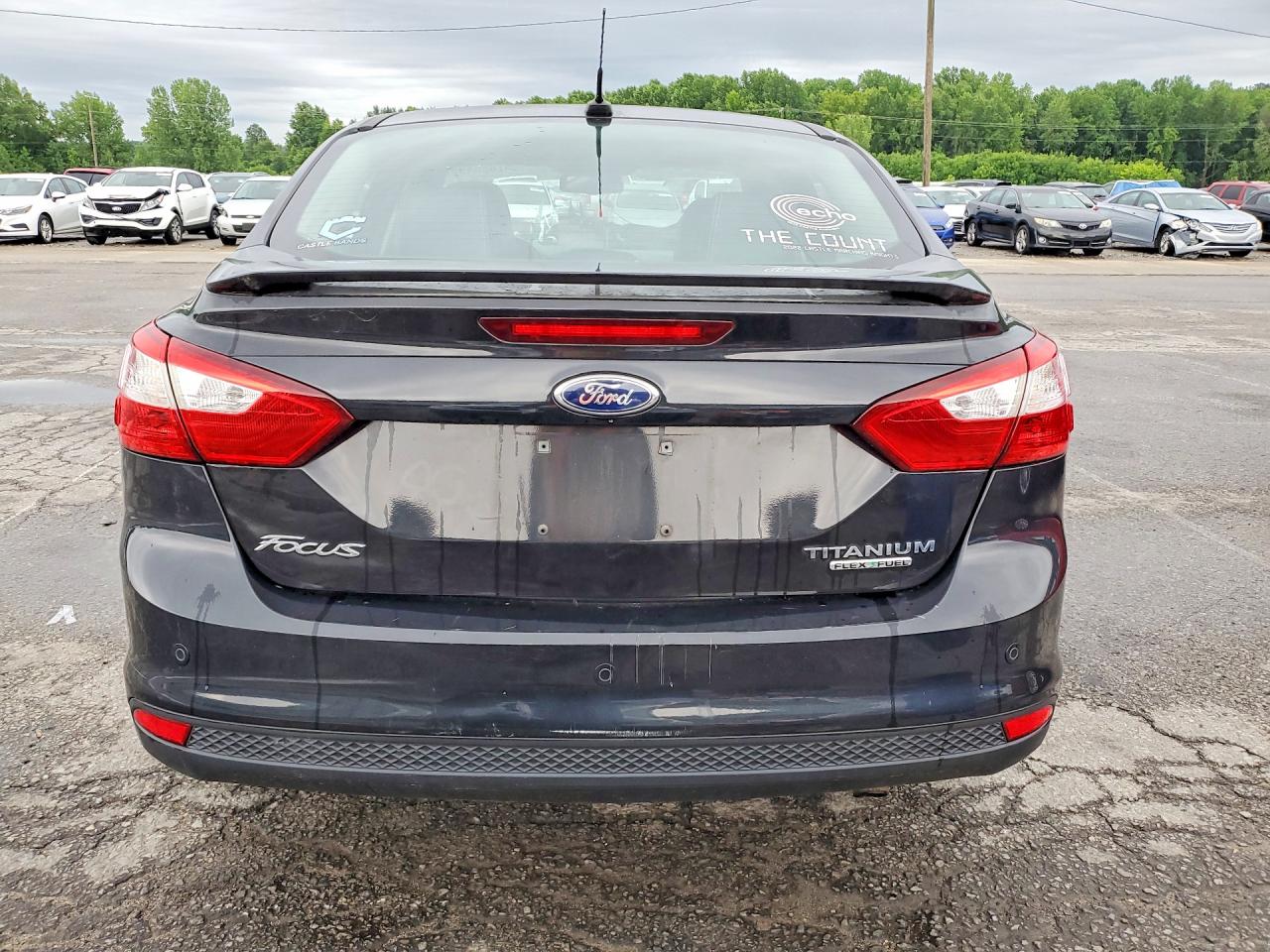 2012 Ford Focus Titanium Black vin: 1FAHP3J25CL447934