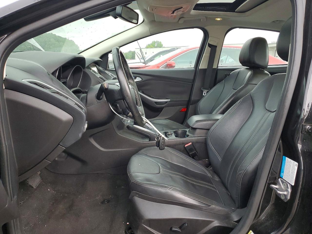 2012 Ford Focus Titanium Black vin: 1FAHP3J25CL447934