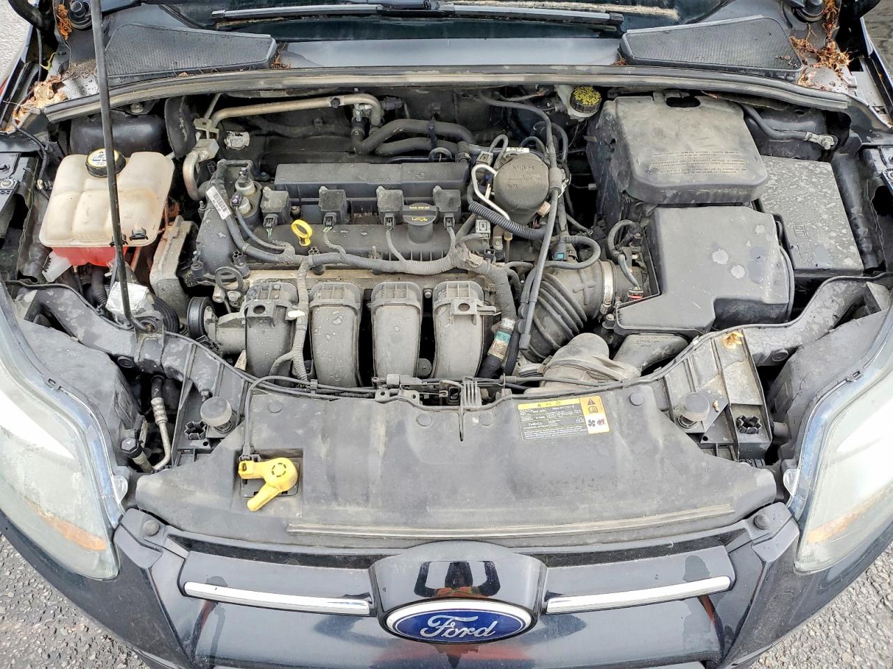 2012 Ford Focus Titanium Black vin: 1FAHP3J25CL447934