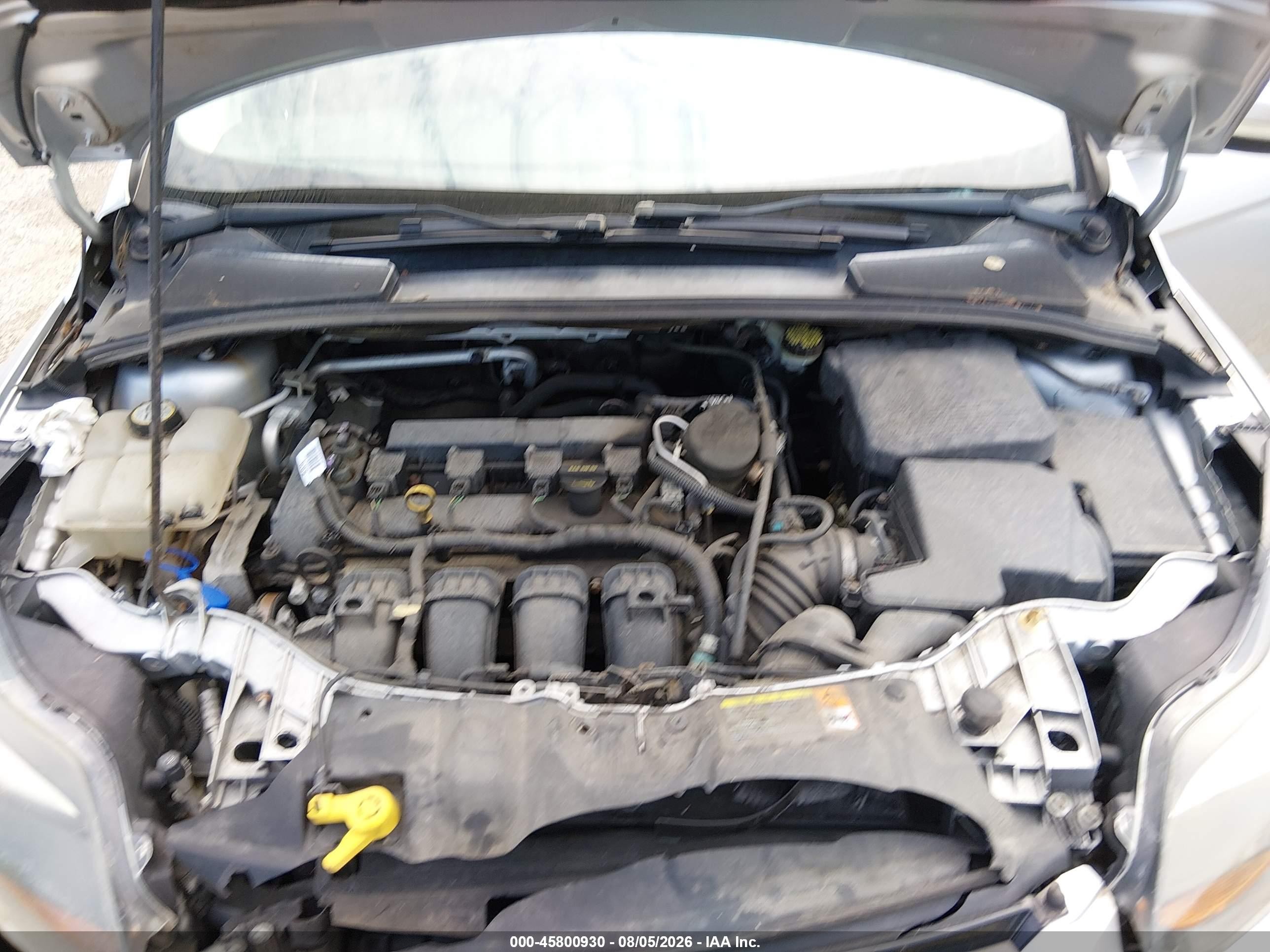 2012 Ford Focus Titanium Silver vin: 1FAHP3J26CL447750