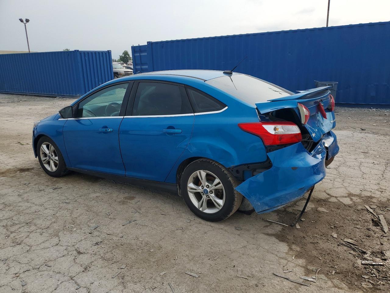 2012 Ford Focus Titanium Blue vin: 1FAHP3J28CL188713