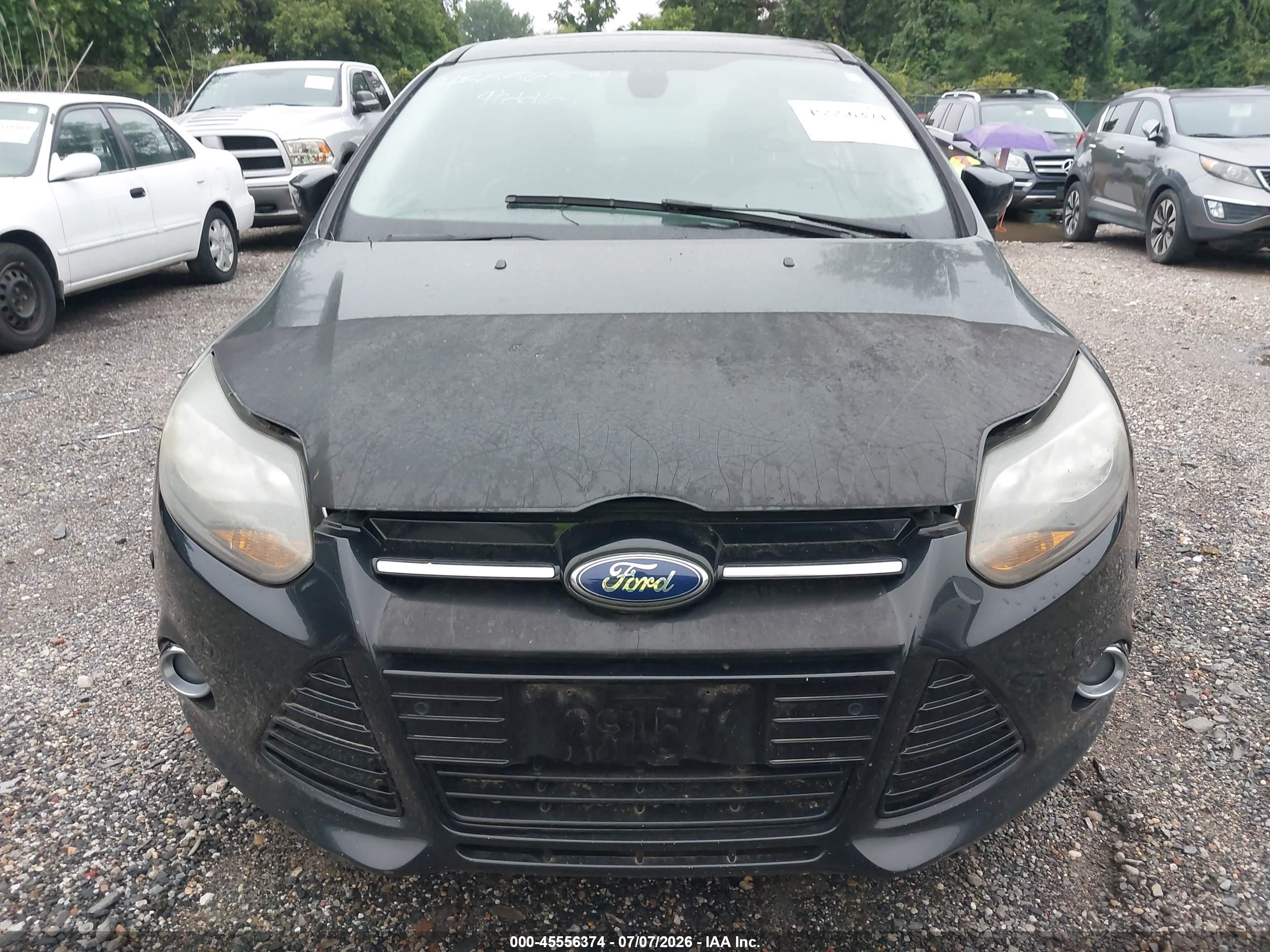 2012 Ford Focus Titanium Black vin: 1FAHP3J29CL390699