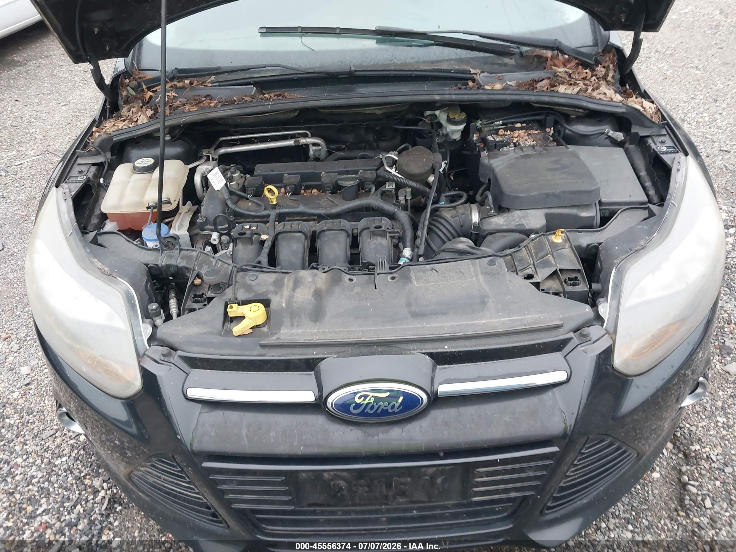 2012 Ford Focus Titanium Black vin: 1FAHP3J29CL390699