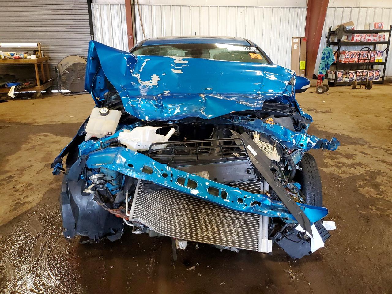 2012 Ford Focus Titanium Blue vin: 1FAHP3J29CL462422