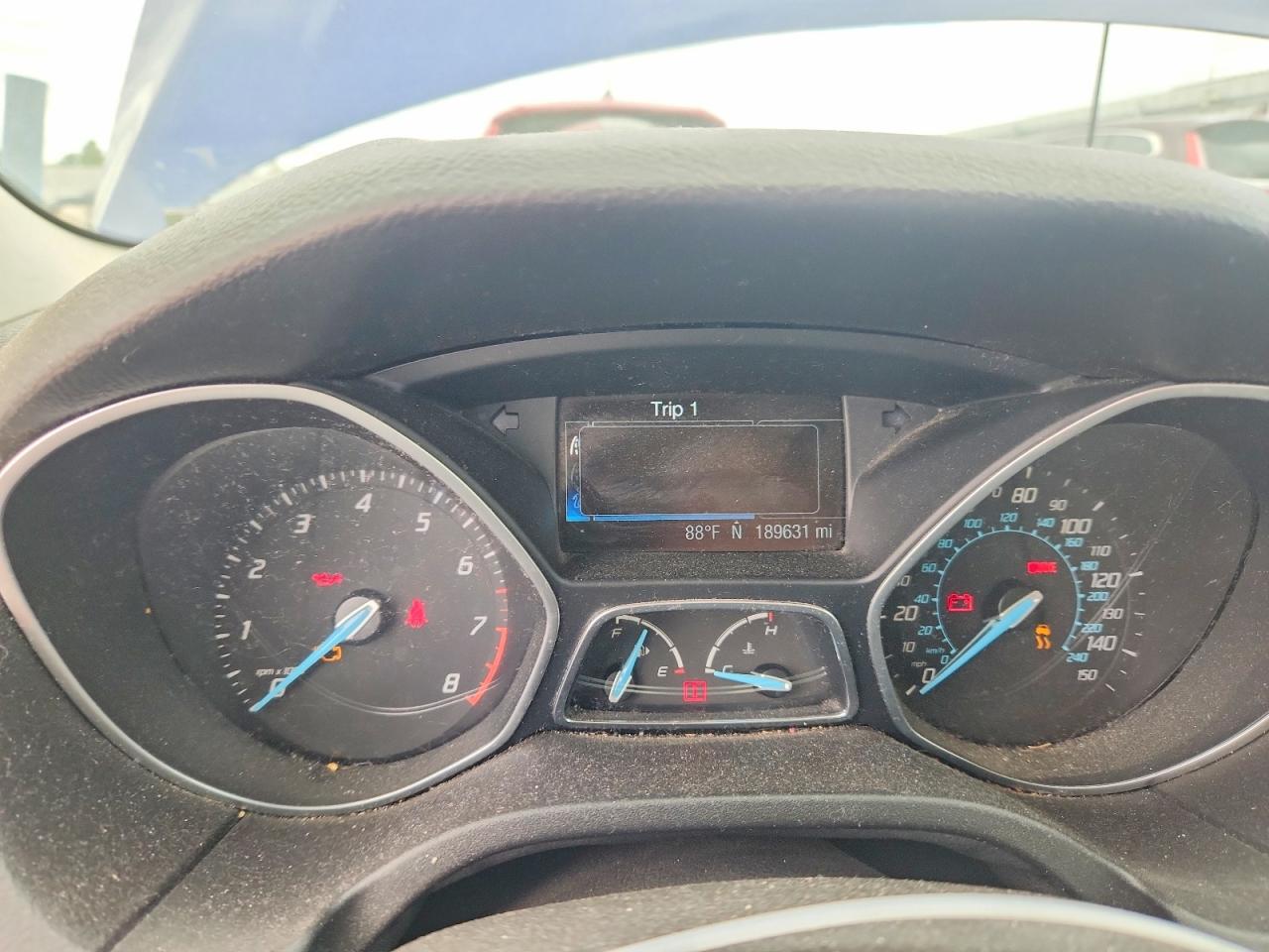2012 Ford Focus Titanium Blue vin: 1FAHP3J2XCL343276