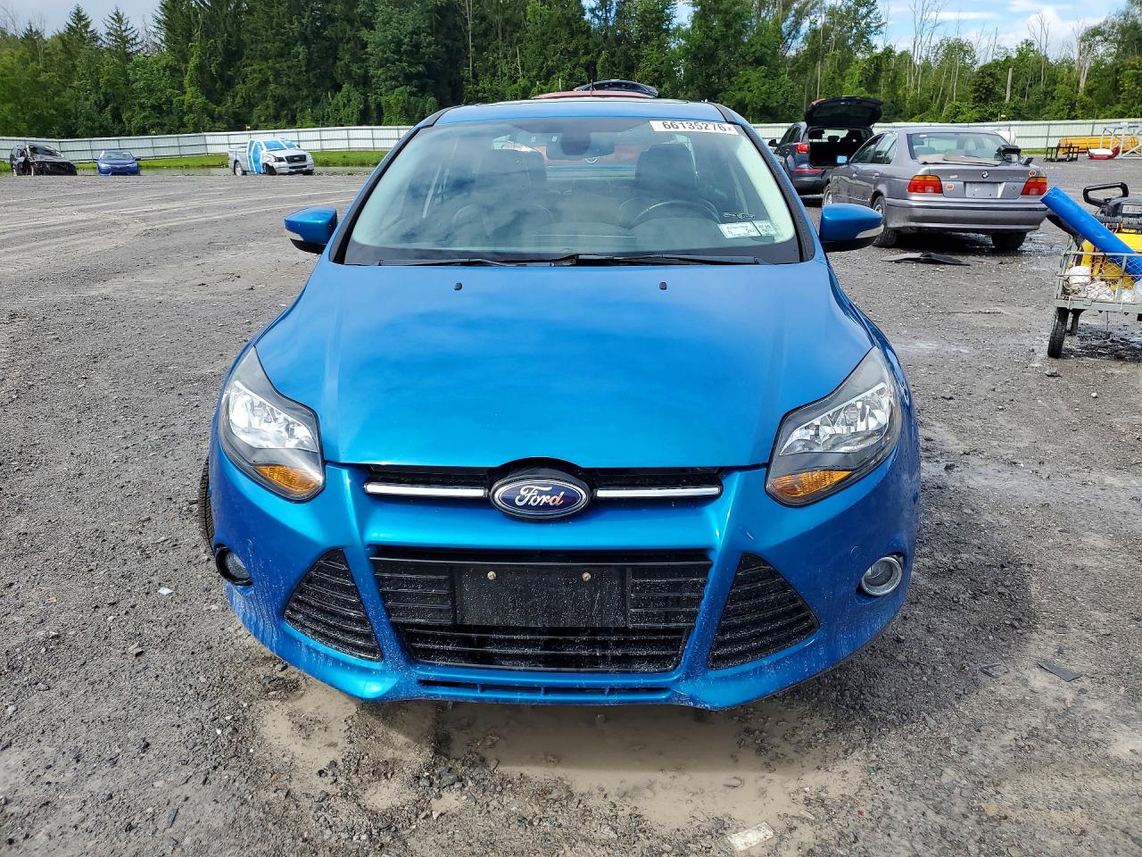 2012 Ford Focus Titanium Blue vin: 1FAHP3J2XCL390615