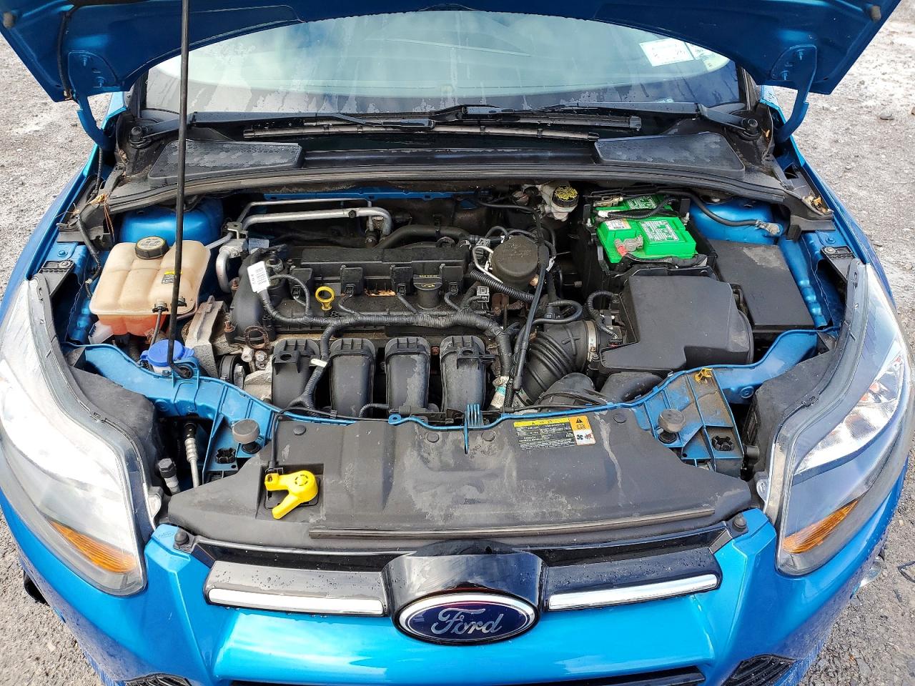 2012 Ford Focus Titanium Blue vin: 1FAHP3J2XCL390615