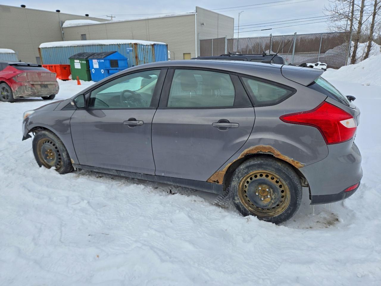 2012 Ford Focus Se Charcoal vin: 1FAHP3K20CL198523