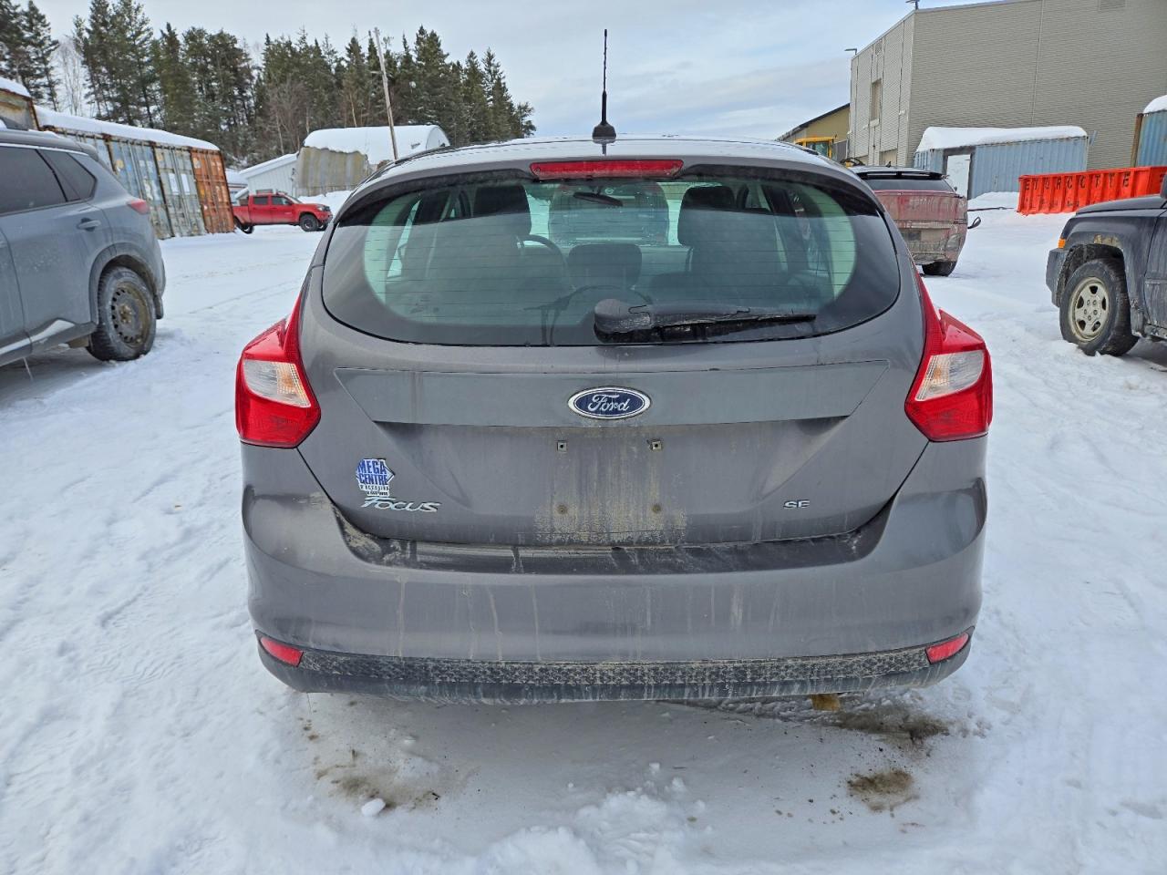 2012 Ford Focus Se Charcoal vin: 1FAHP3K20CL198523