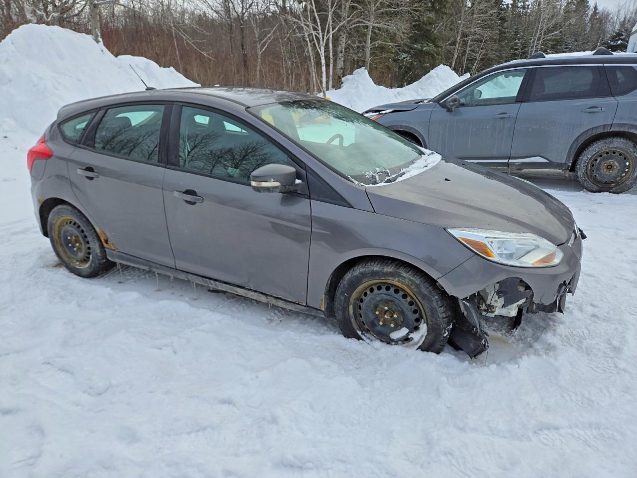 2012 Ford Focus Se Charcoal vin: 1FAHP3K20CL198523