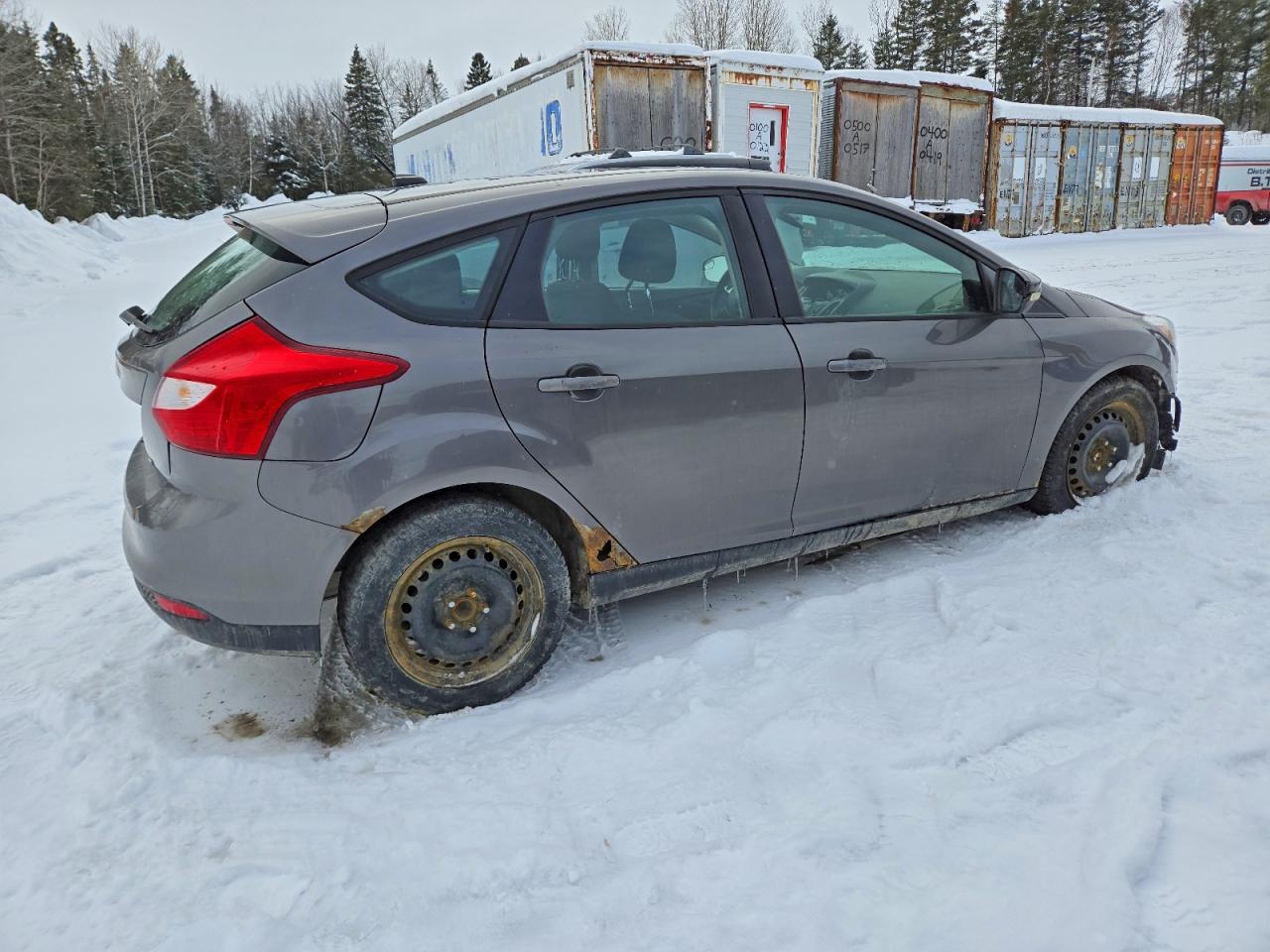 2012 Ford Focus Se Charcoal vin: 1FAHP3K20CL198523