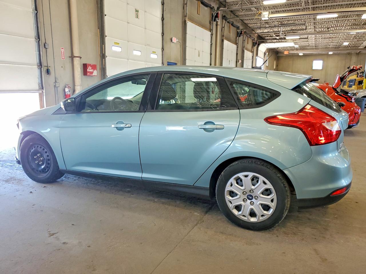 2012 Ford Focus Se Turquoise vin: 1FAHP3K20CL267694
