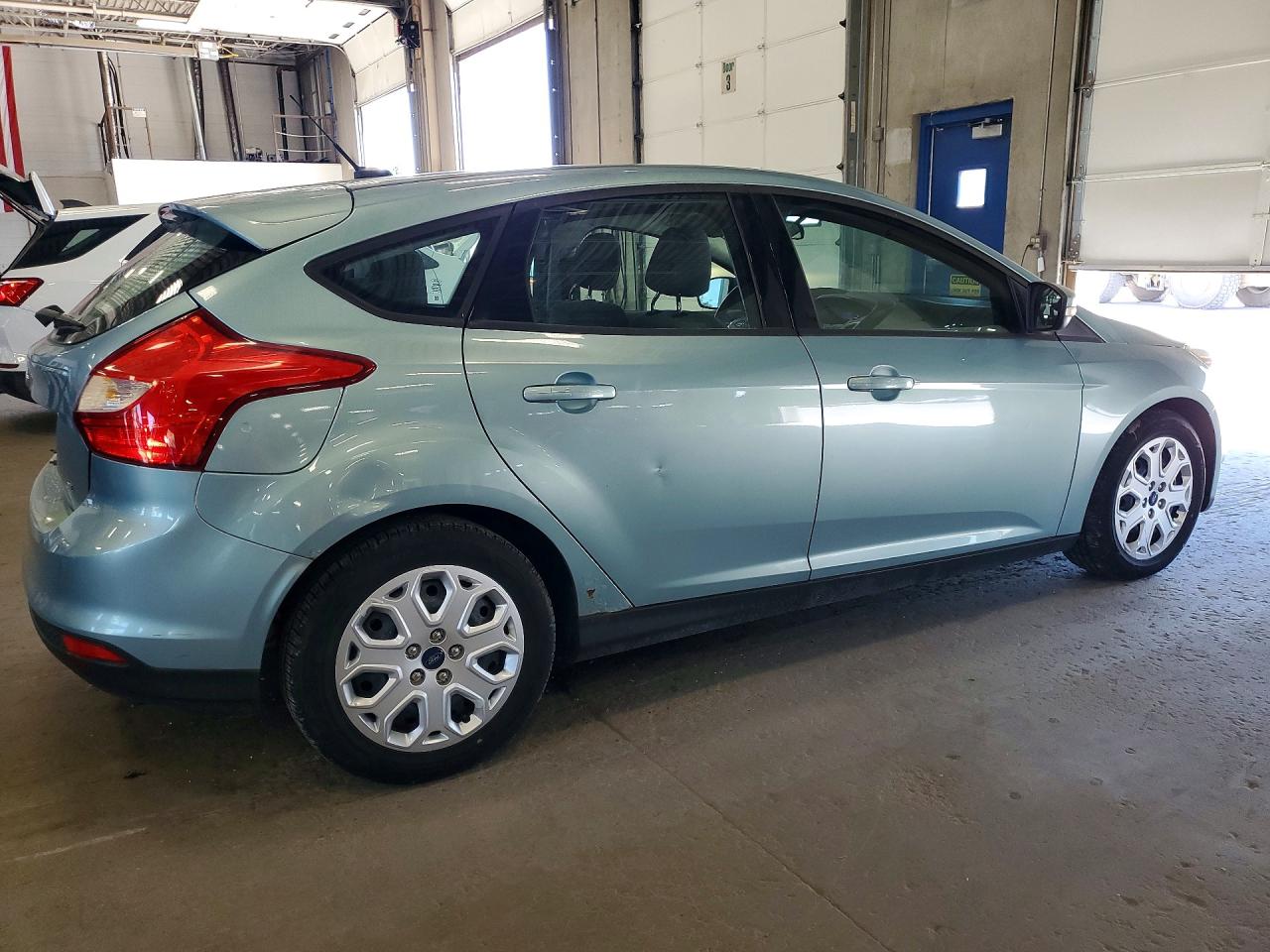 2012 Ford Focus Se Turquoise vin: 1FAHP3K20CL267694
