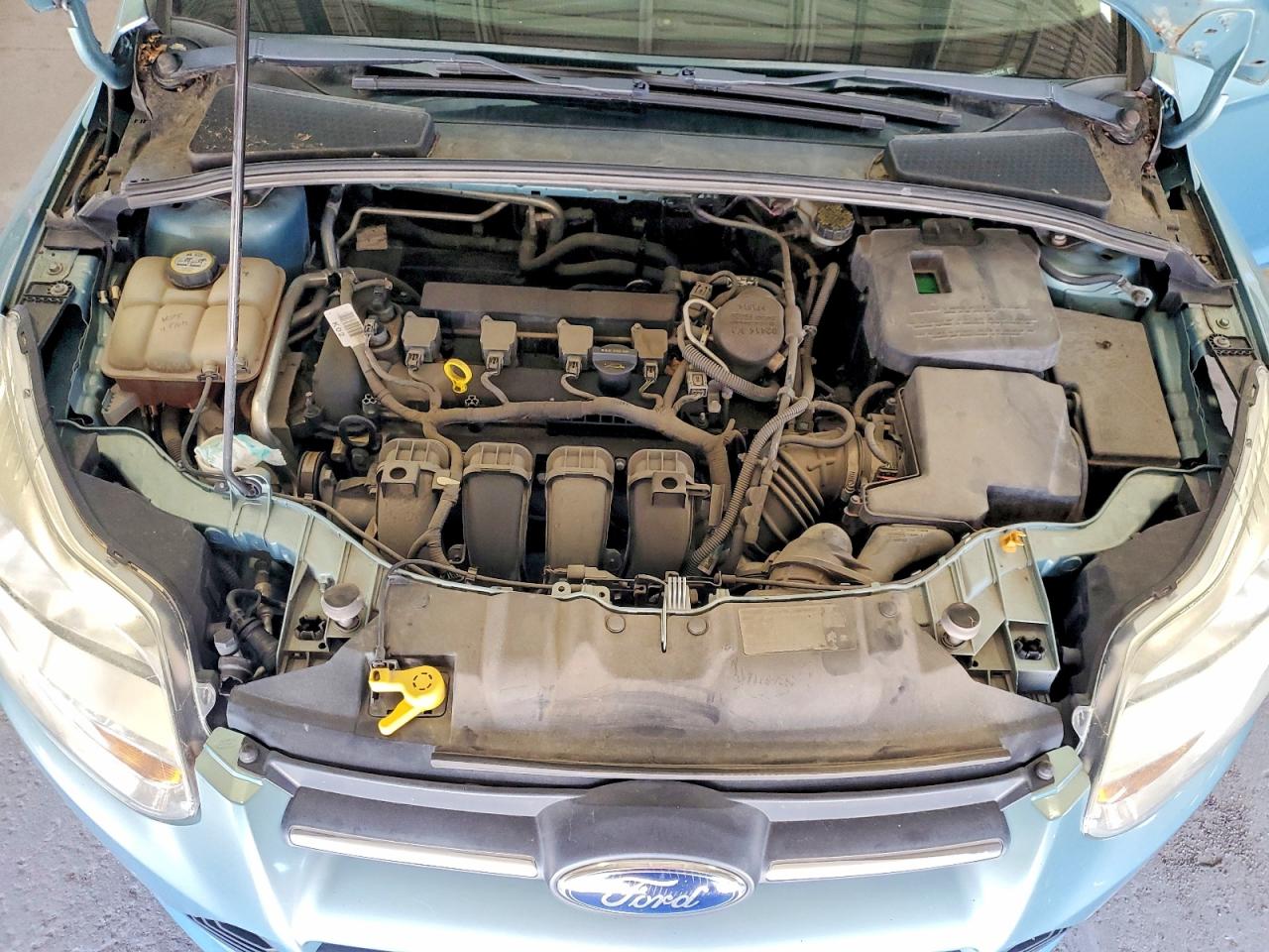 2012 Ford Focus Se Turquoise vin: 1FAHP3K20CL267694