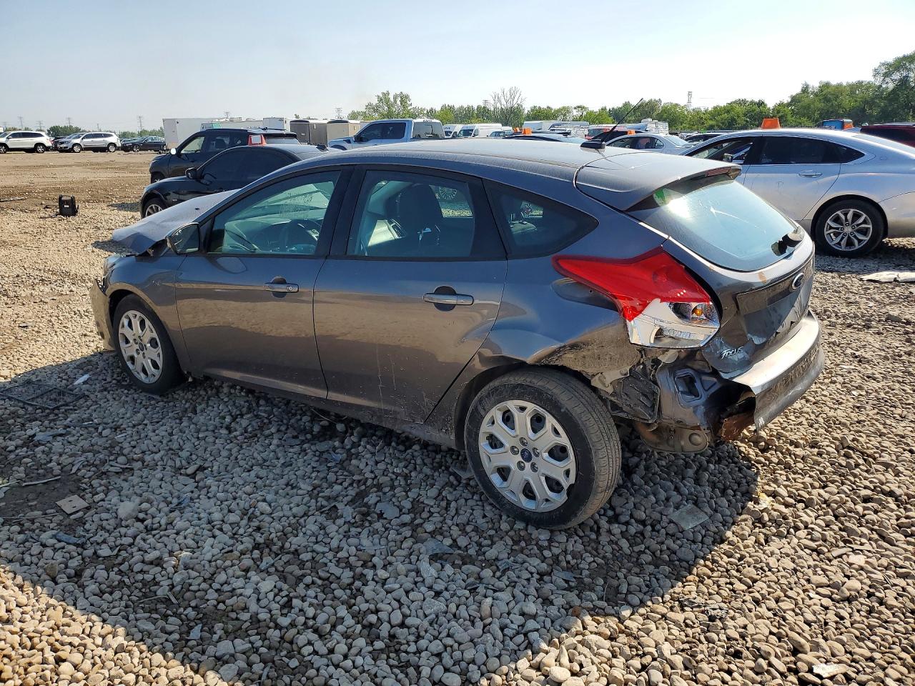 2012 Ford Focus Se Gray vin: 1FAHP3K20CL288500