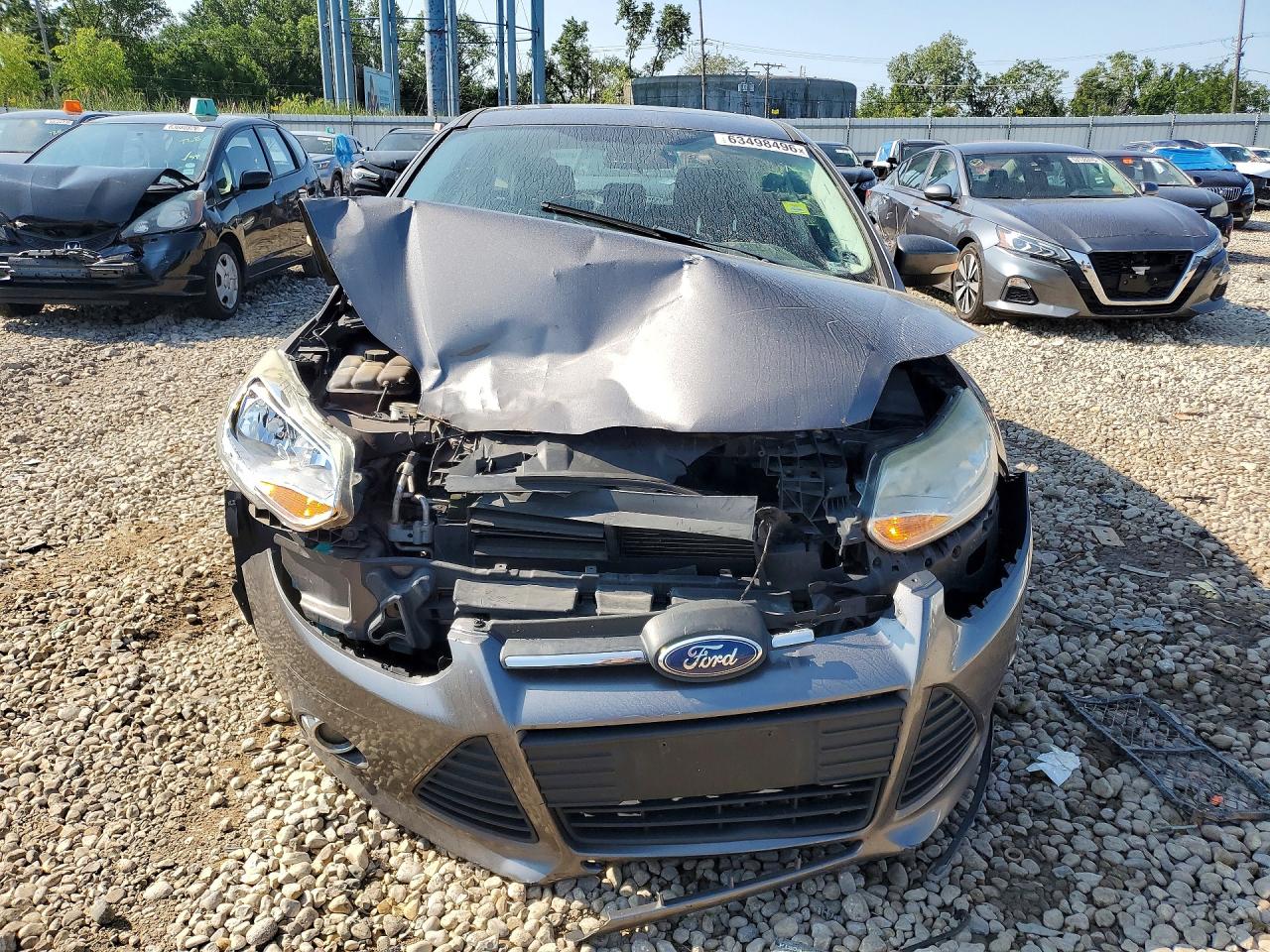 2012 Ford Focus Se Gray vin: 1FAHP3K20CL288500
