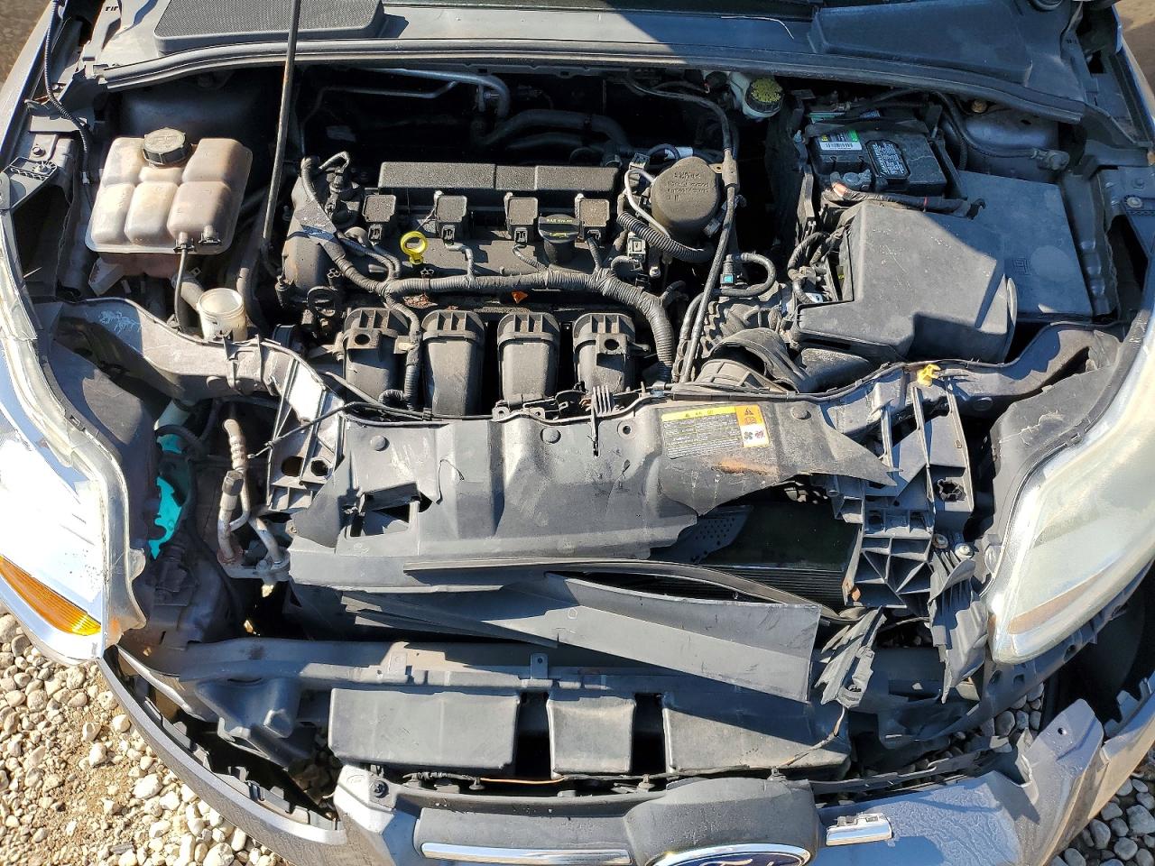 2012 Ford Focus Se Gray vin: 1FAHP3K20CL288500