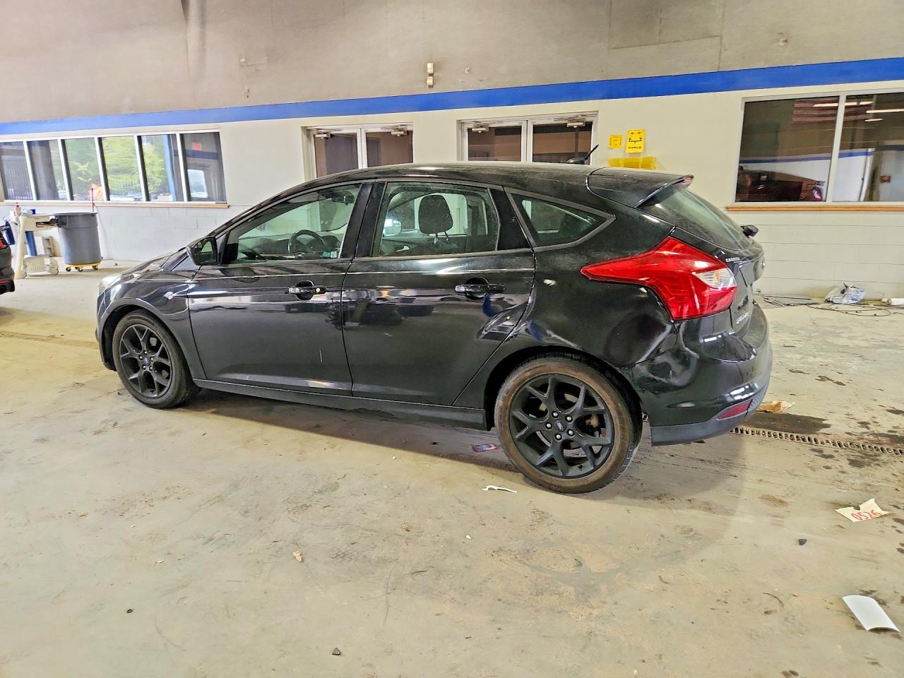 2012 Ford Focus Se Black vin: 1FAHP3K20CL293387