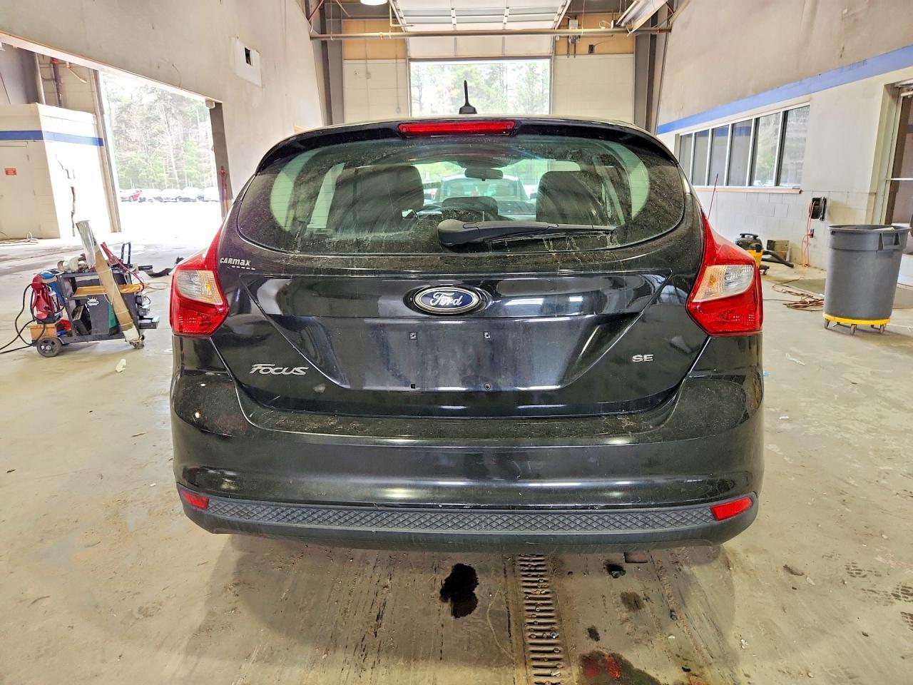 2012 Ford Focus Se Black vin: 1FAHP3K20CL293387