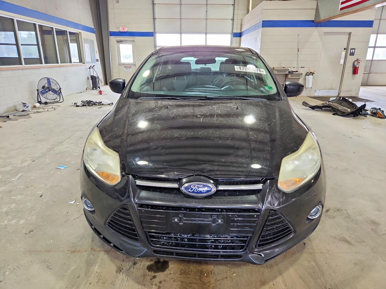 2012 Ford Focus Se Black vin: 1FAHP3K20CL293387