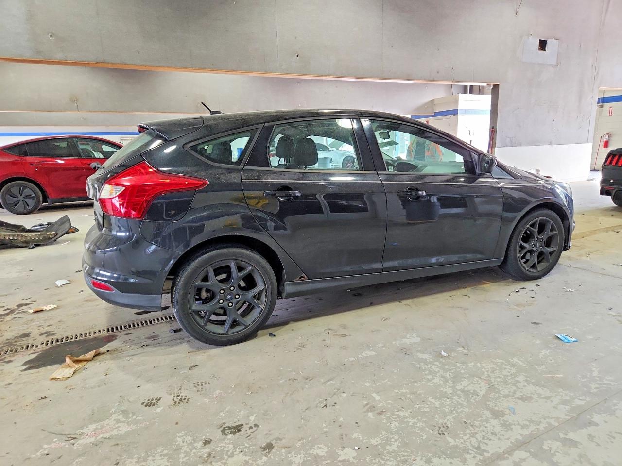 2012 Ford Focus Se Black vin: 1FAHP3K20CL293387