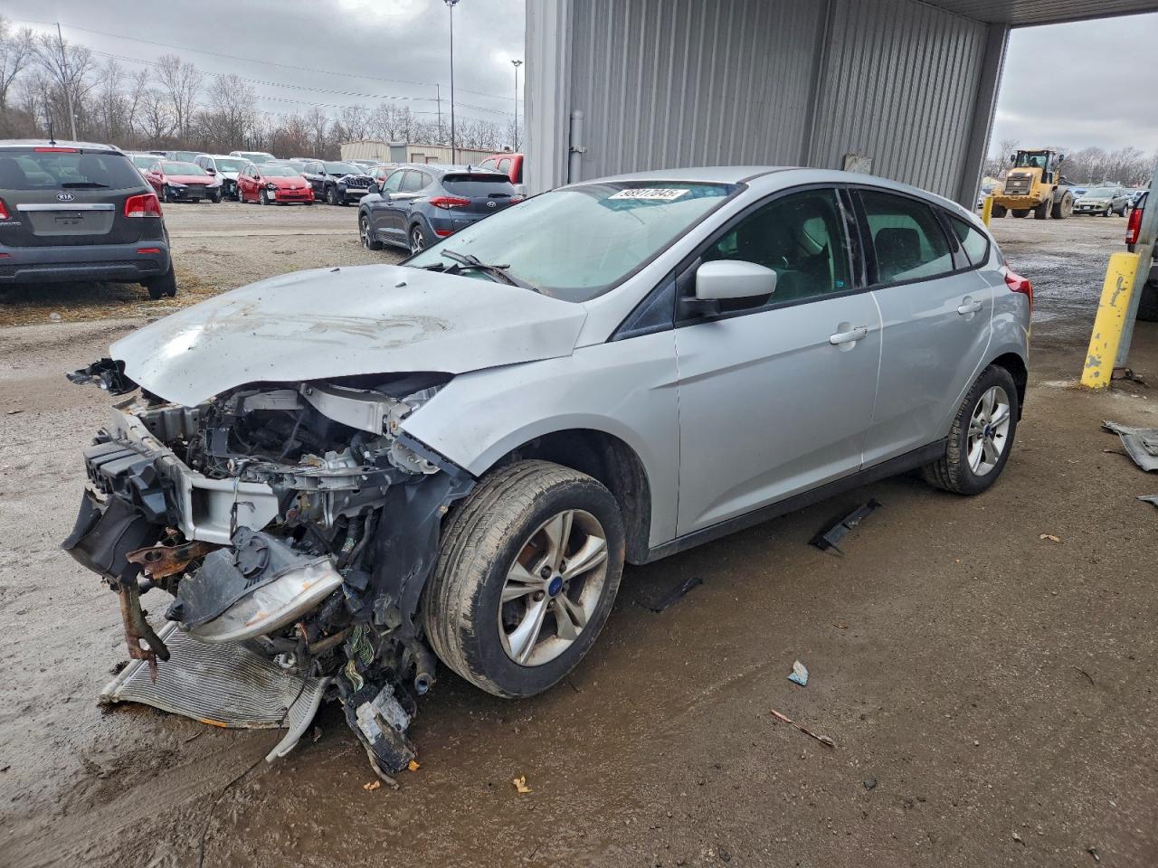 2012 Ford Focus Se Silver vin: 1FAHP3K20CL297293