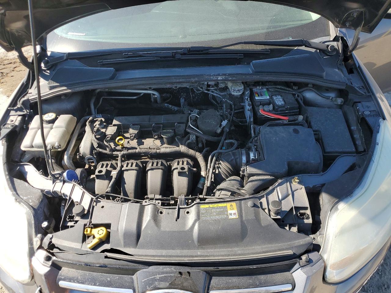 2012 Ford Focus Se Серый vin: 1FAHP3K20CL323665