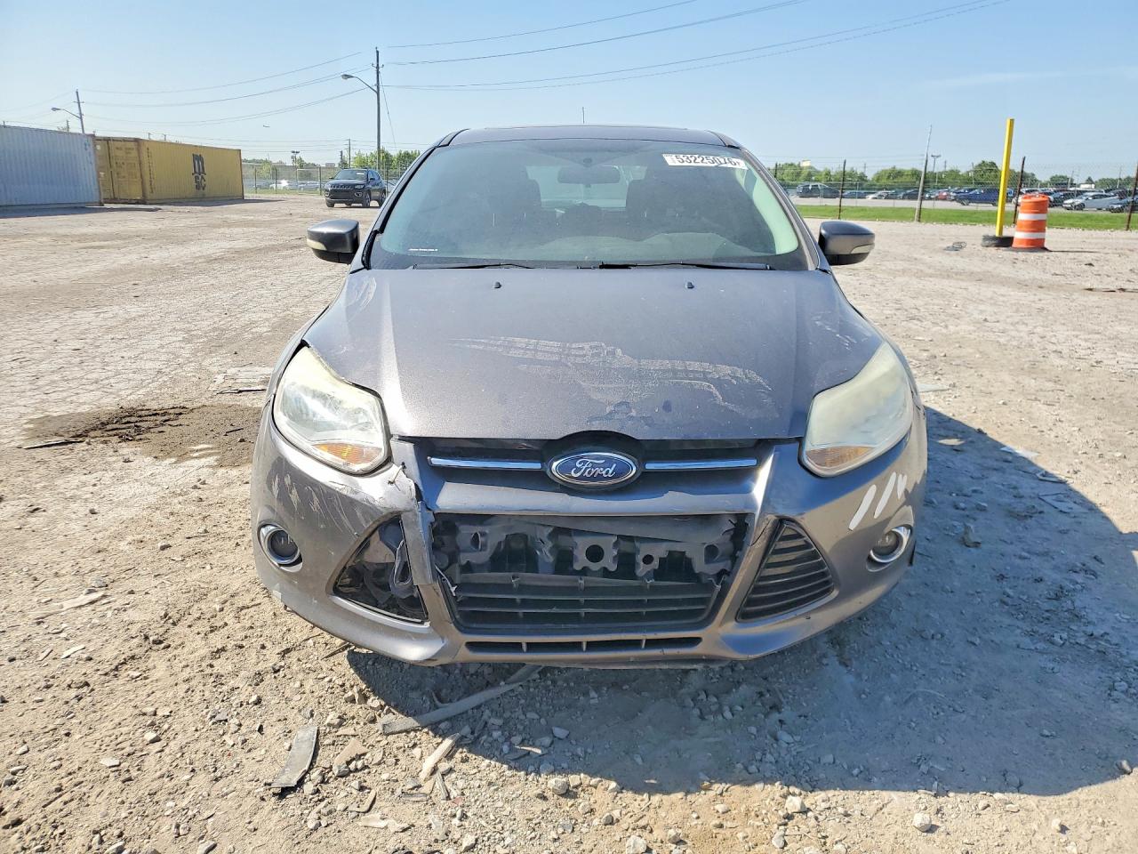 2012 Ford Focus Se Серый vin: 1FAHP3K20CL323665
