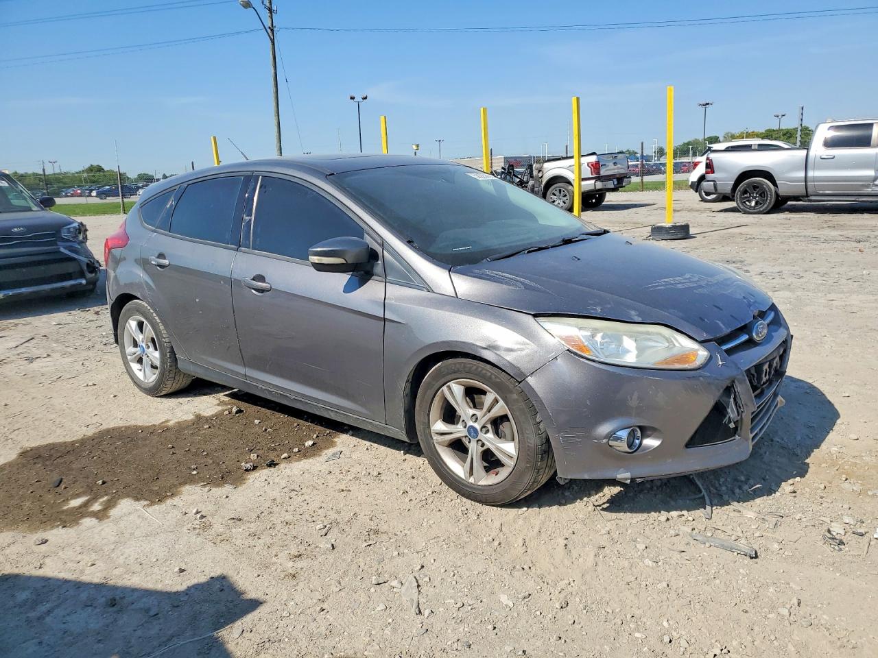 2012 Ford Focus Se Серый vin: 1FAHP3K20CL323665