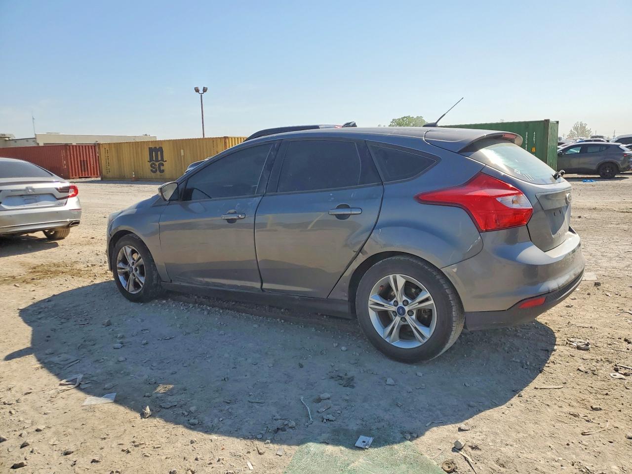 2012 Ford Focus Se Серый vin: 1FAHP3K20CL323665